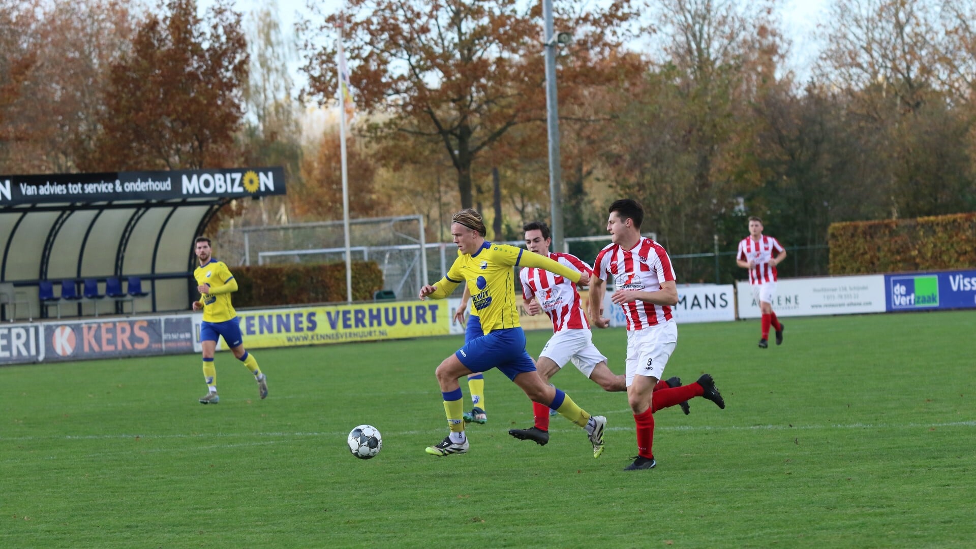 Schijndel/DE WIT en Nooit Gedacht delen de punten na spannende slotfase