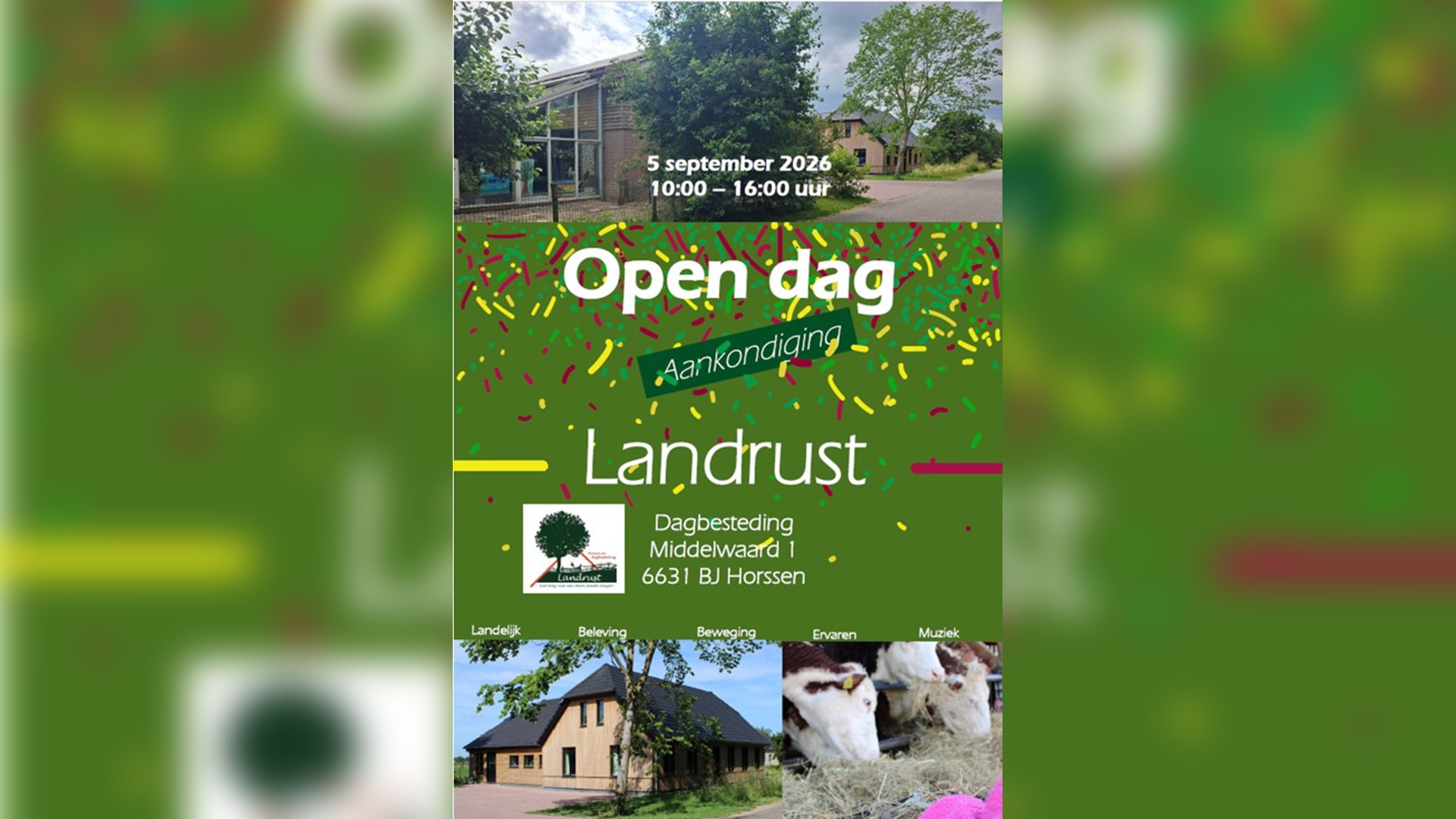 Open dag bij Dagbesteding Landrust