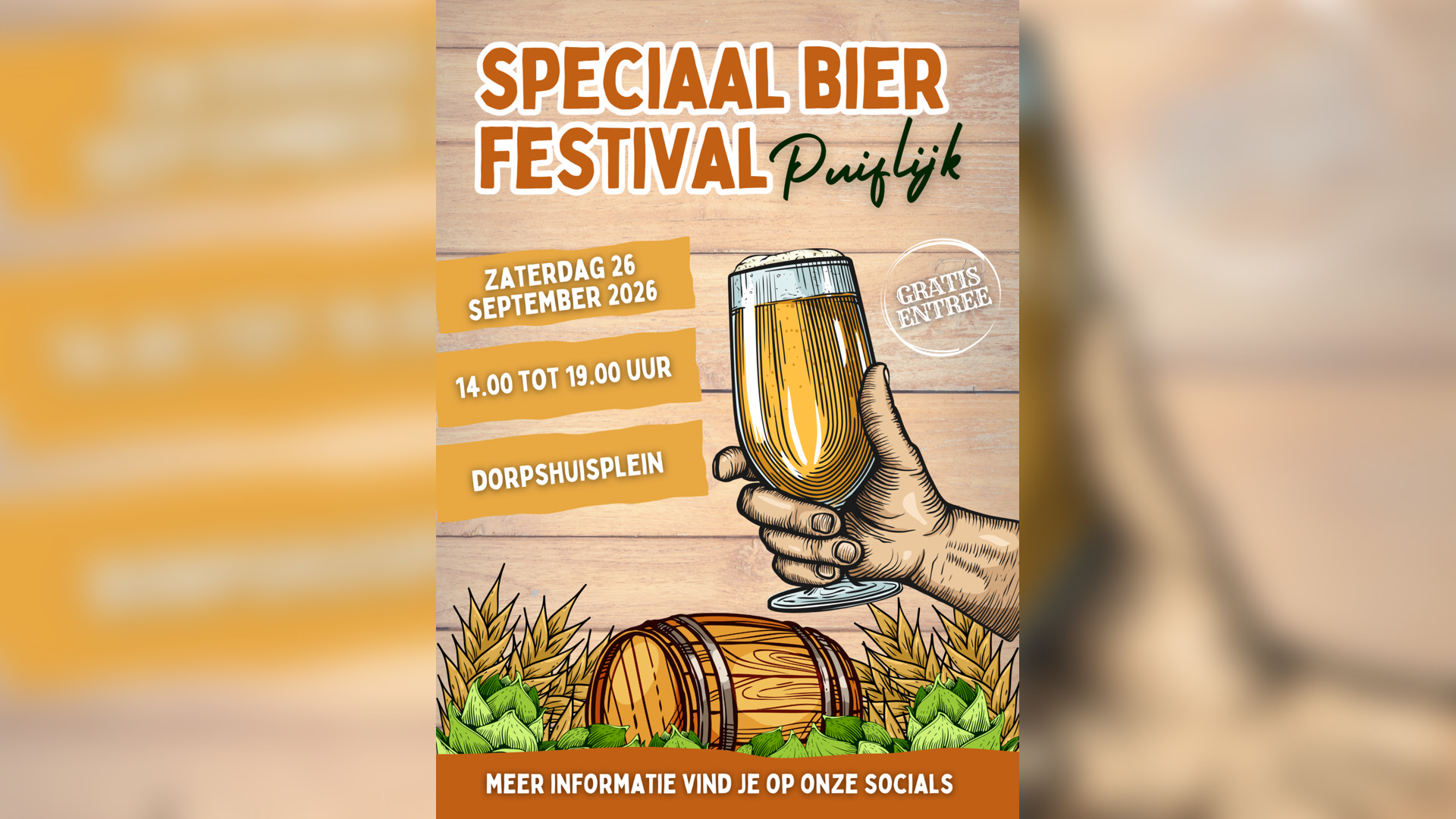 Ambachtelijke bieren bij Speciaal Bier Festival Puiflijk