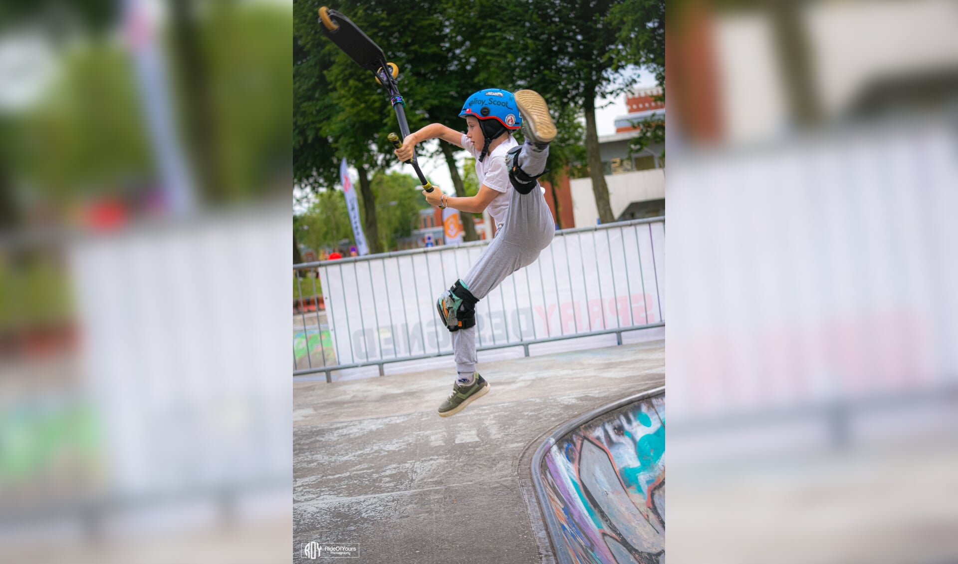 Talentvolle Landsmeerse stuntstepper Troy (9) namens Nederland naar Scootjam UK 2024