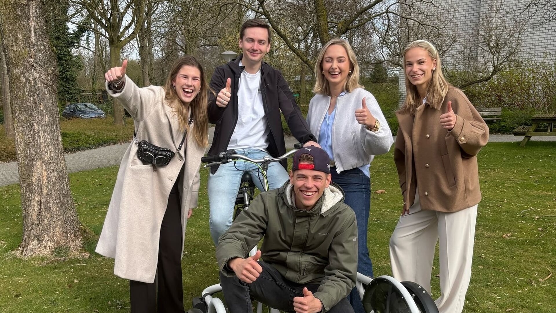 Inzamelingsactie voor rolstoelfiets