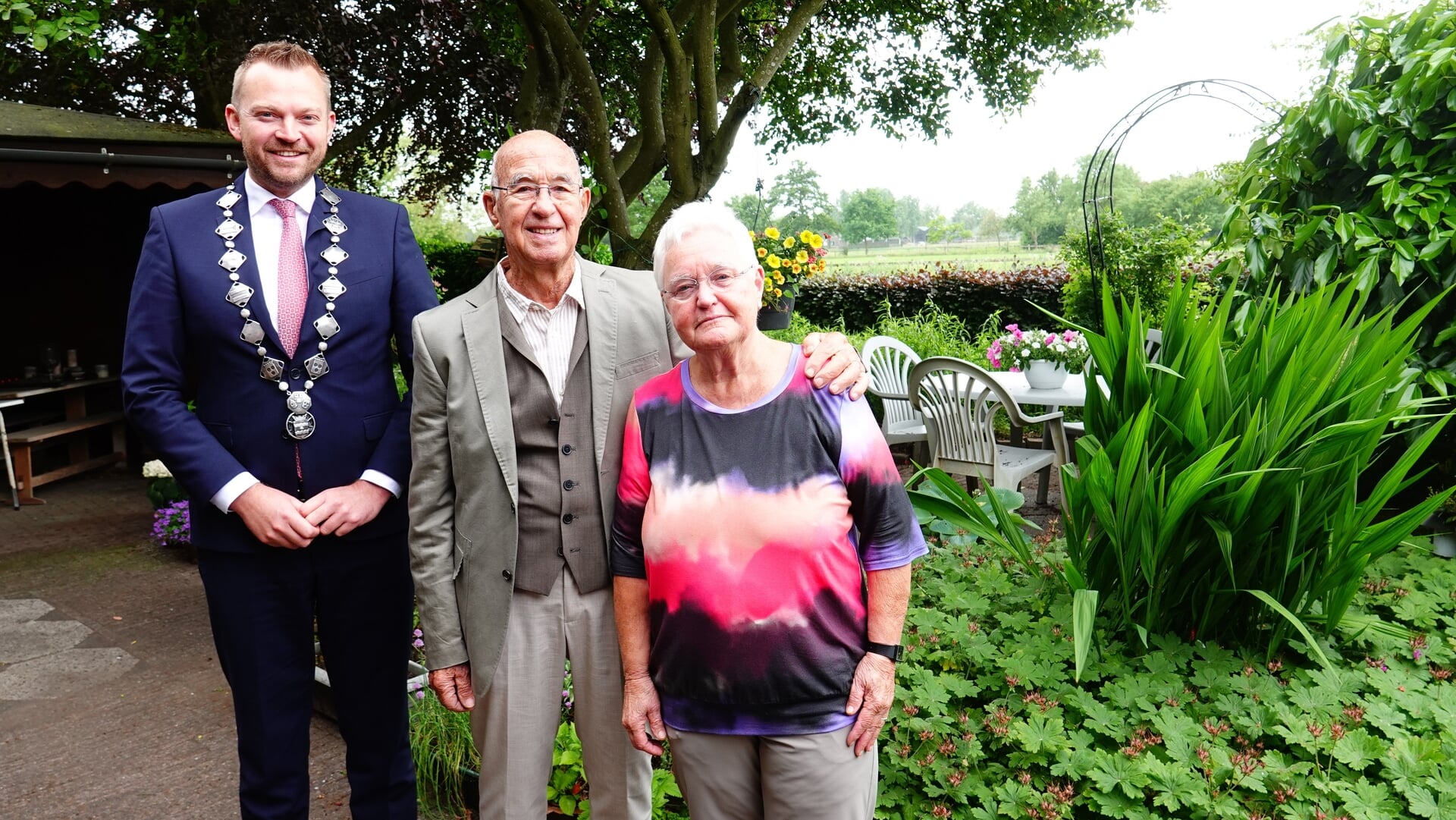 Piet en Marina Kef-Robijn 60 jaar getrouwd
