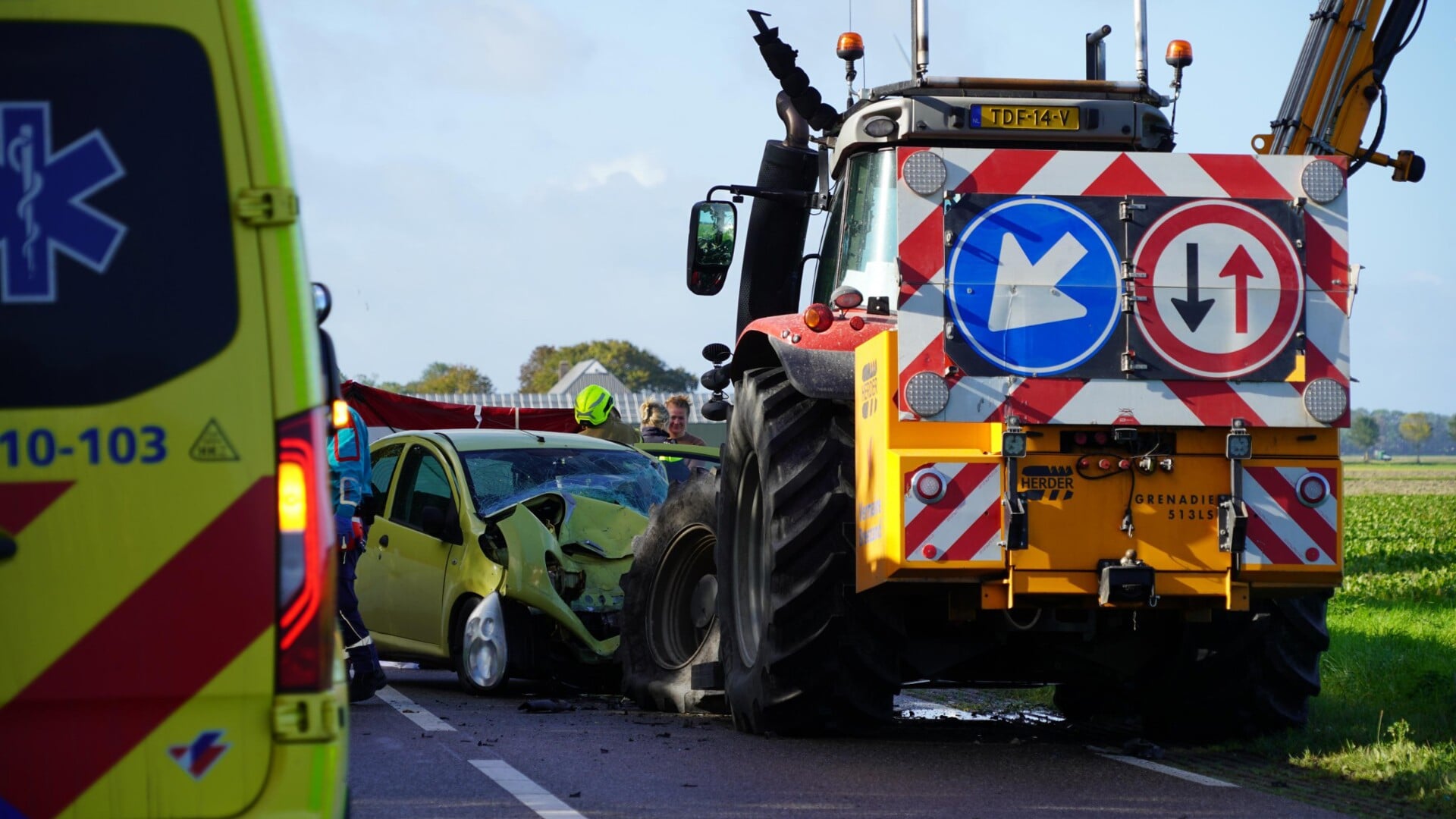 Dodelijk ongeval op N248 in Middenmeer