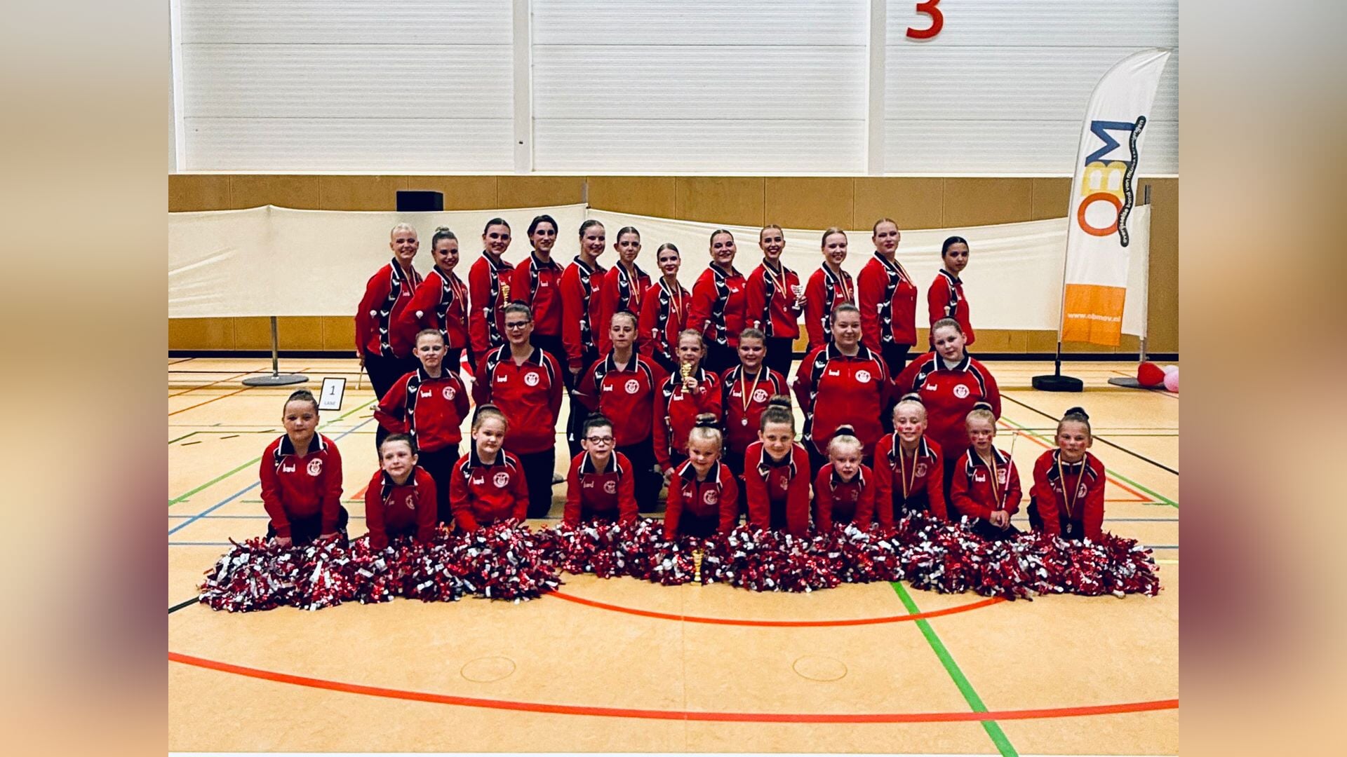 Majorettes scoren hoog