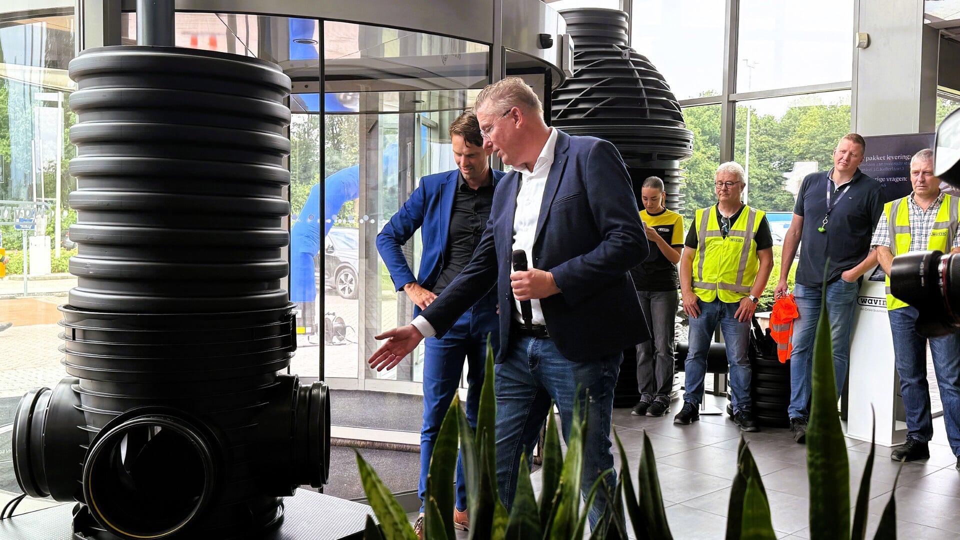 Wavin opent duurzame productielijn Tegra 600 Low Carbon in Hardenberg