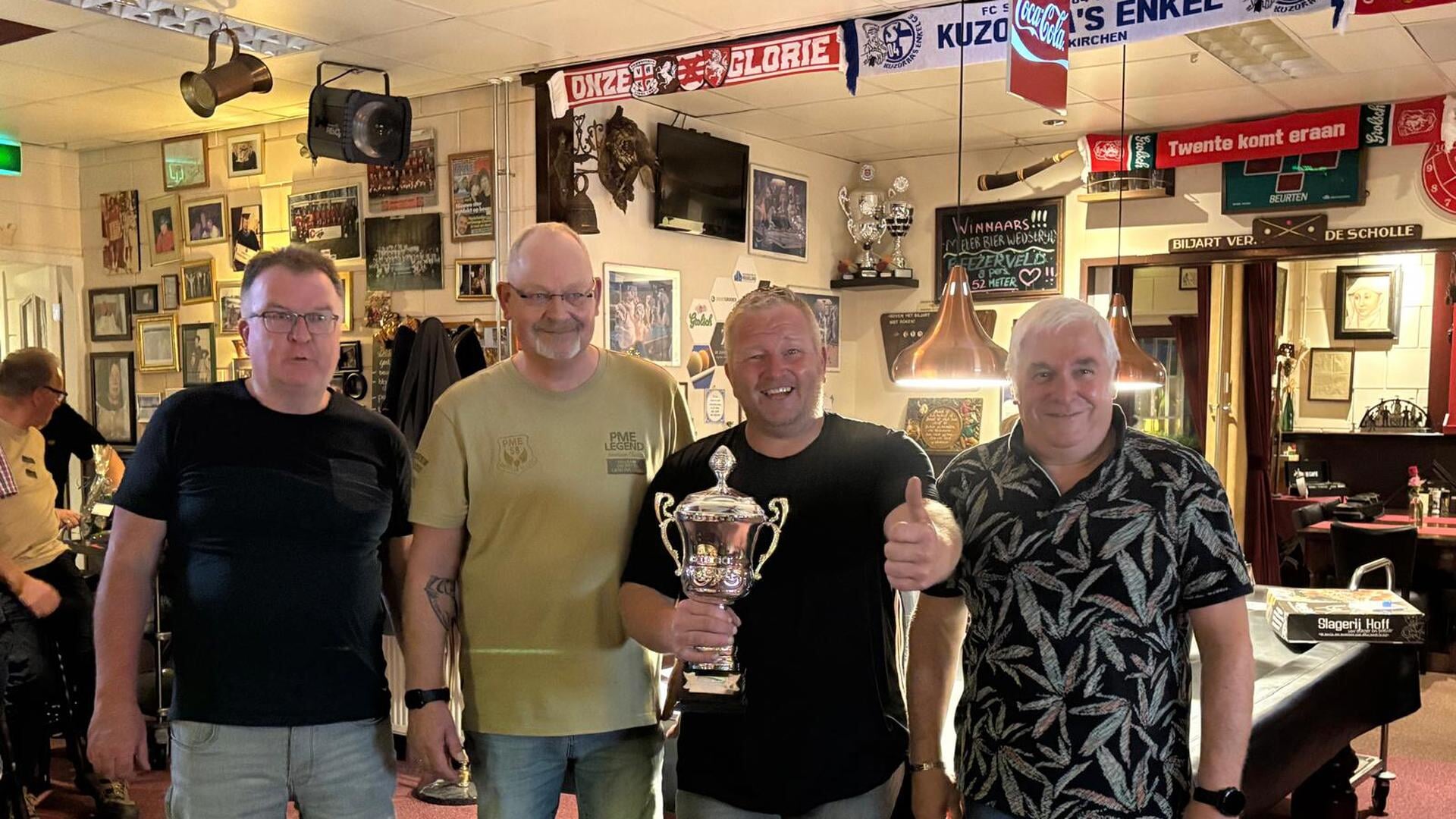 Erik Huiskes pakt biljarttitel