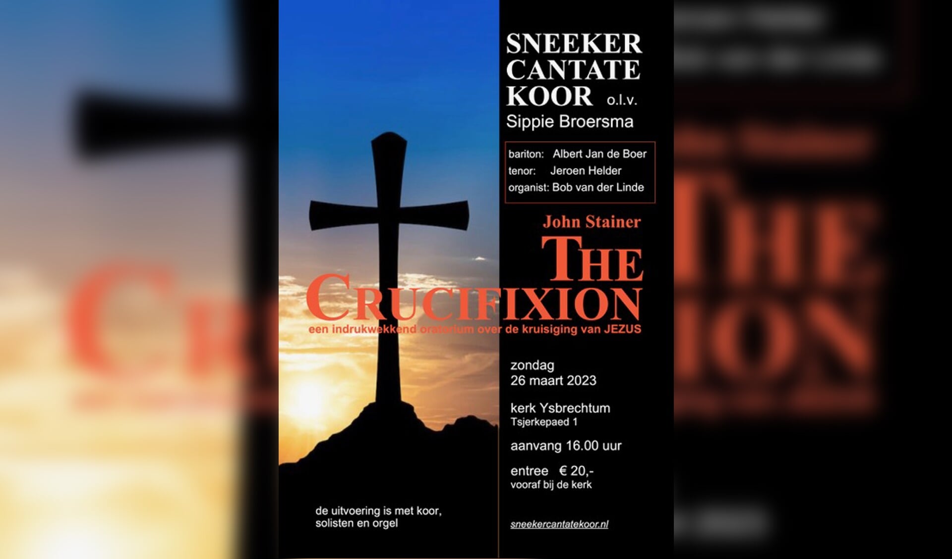 The Crucifixion door het Sneeker CantateKoor
