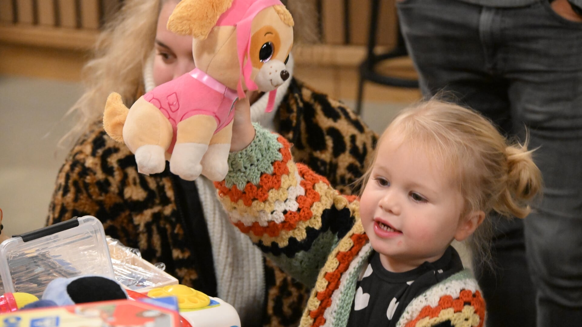 Eerste speelgoedbeurs een groot succes