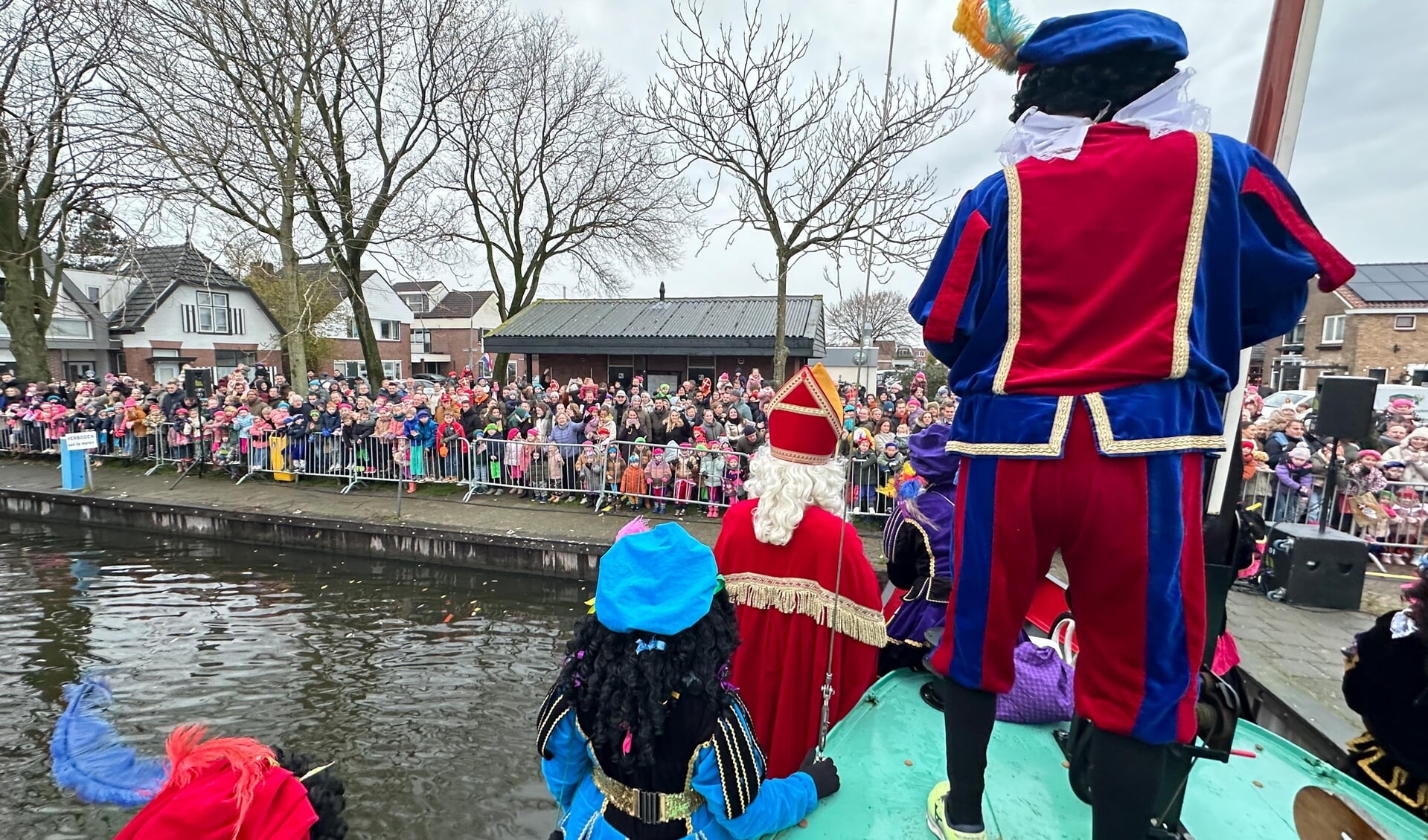 Sinterklaas komt aan in Langedijk