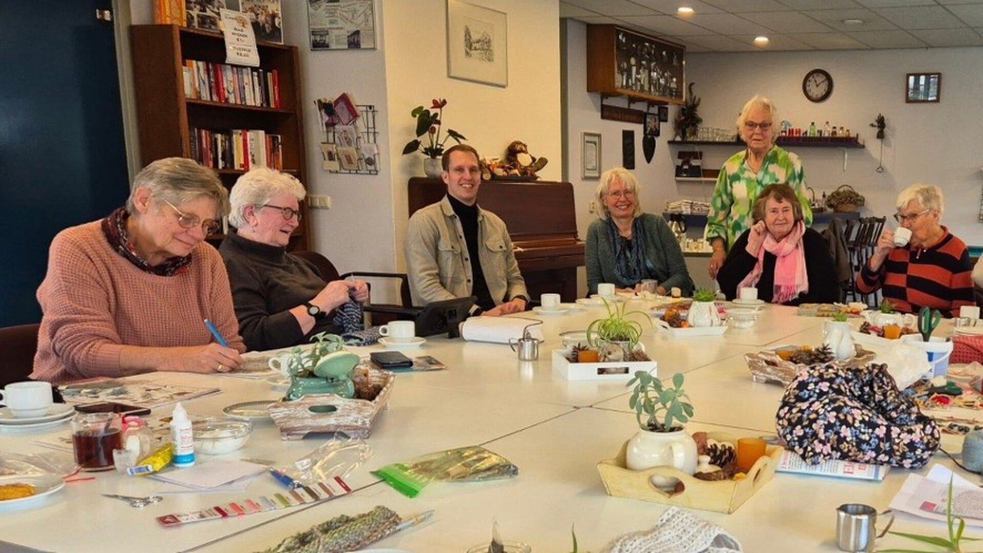 Wethouder op bezoek in Woudrust