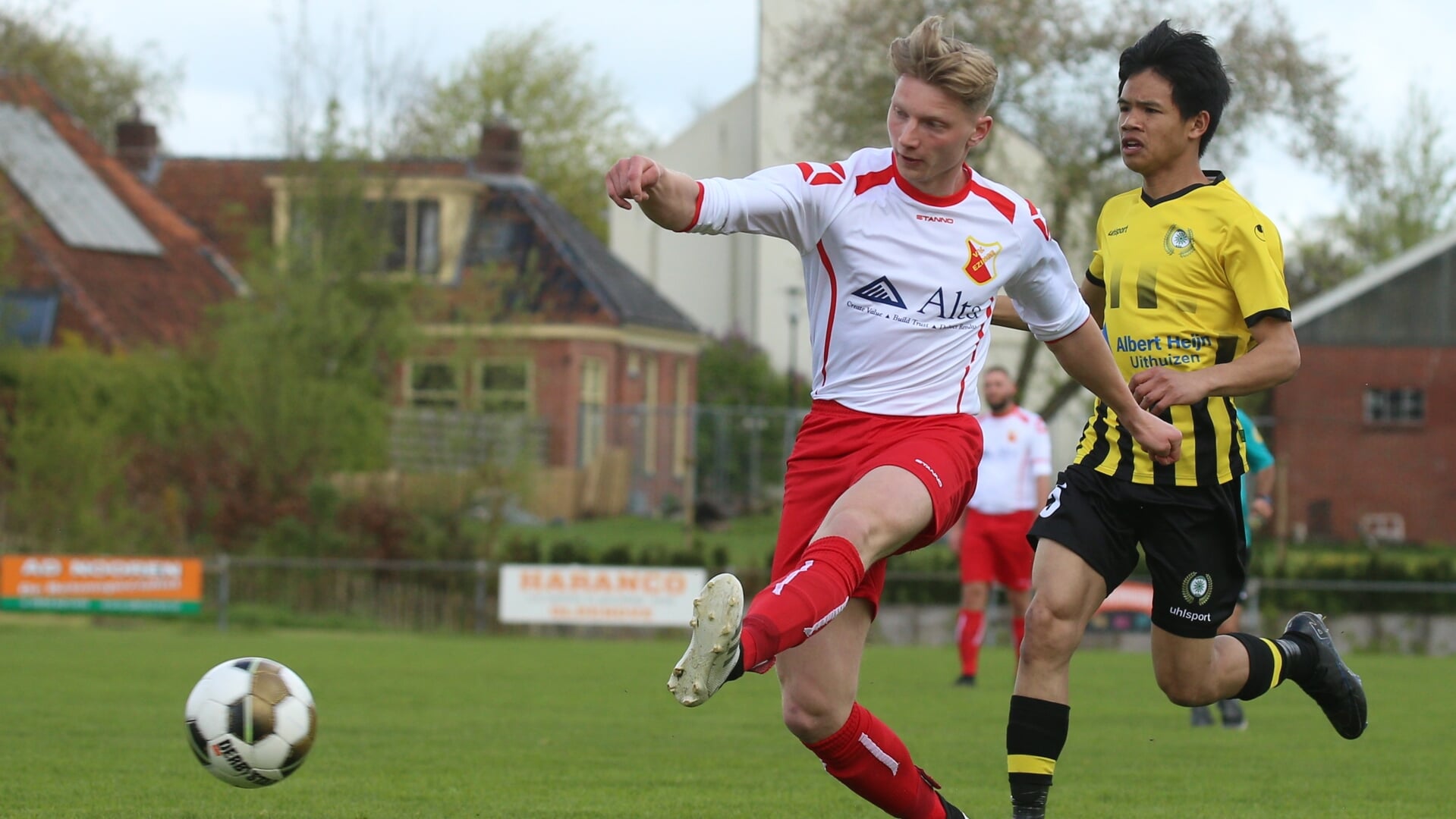 Strijdlust bezorgt Ezinge winst op slap Noordpool: 3-1
