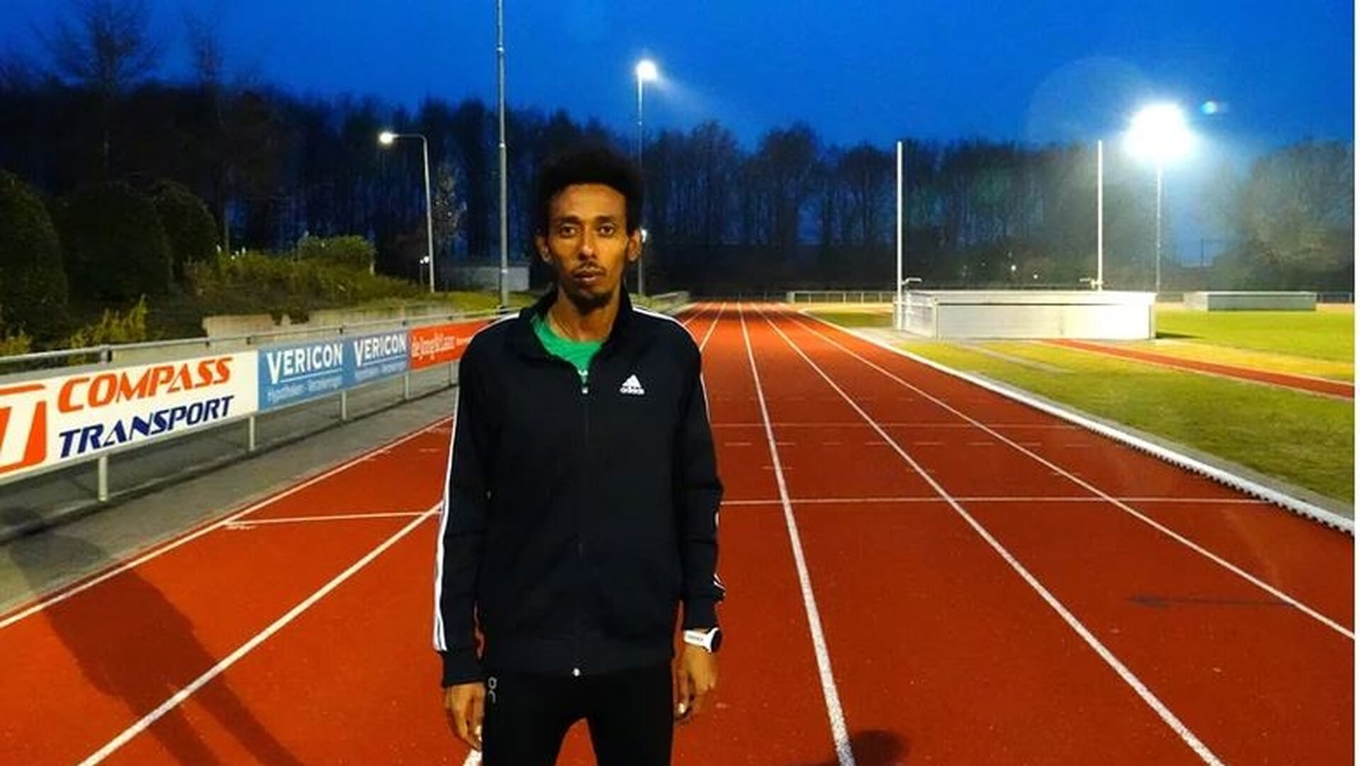 Yonas Rezene loopt parcoursrecord in Heerlen