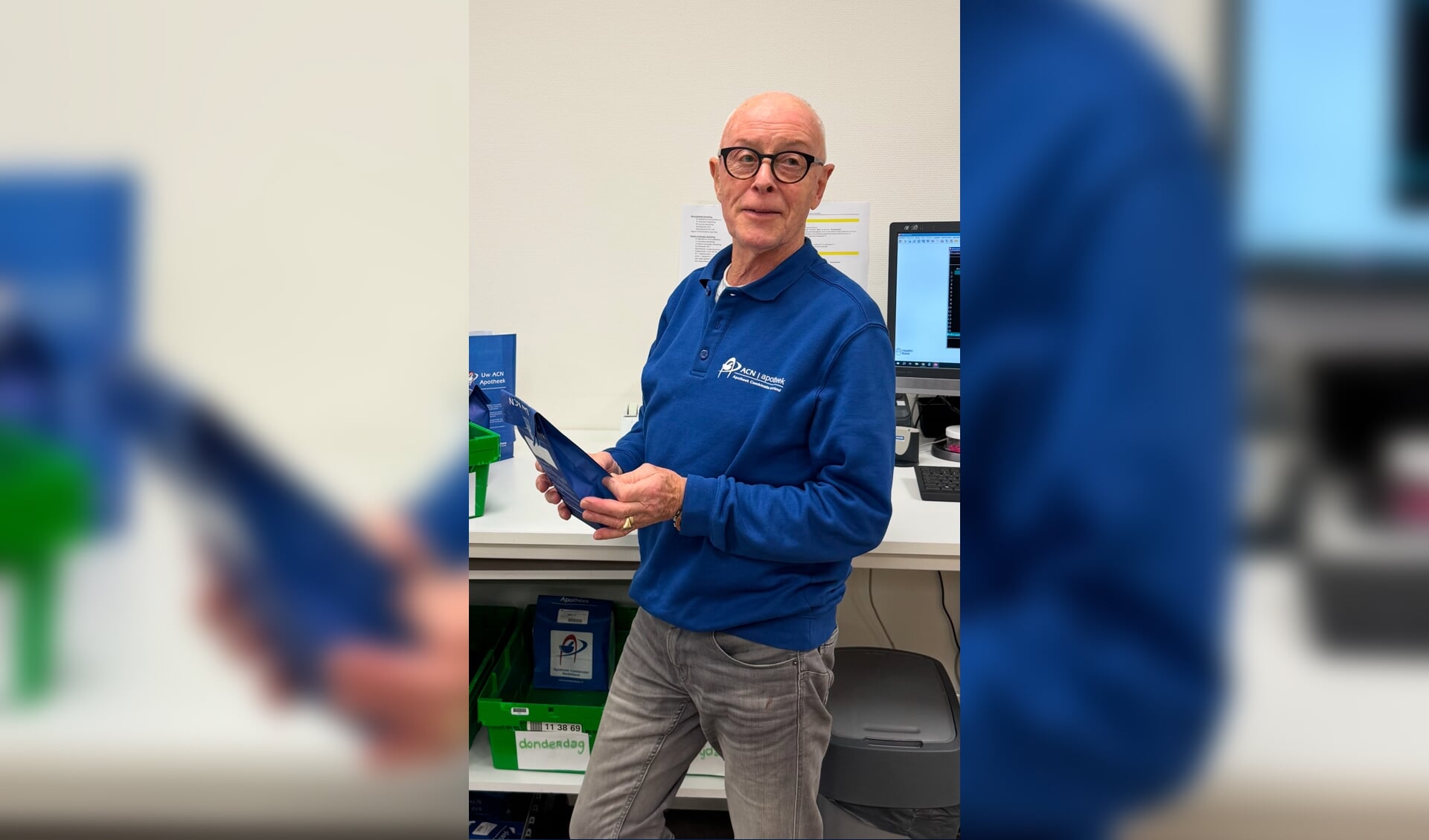 Albert (82) neemt afscheid als medicijnbezorger