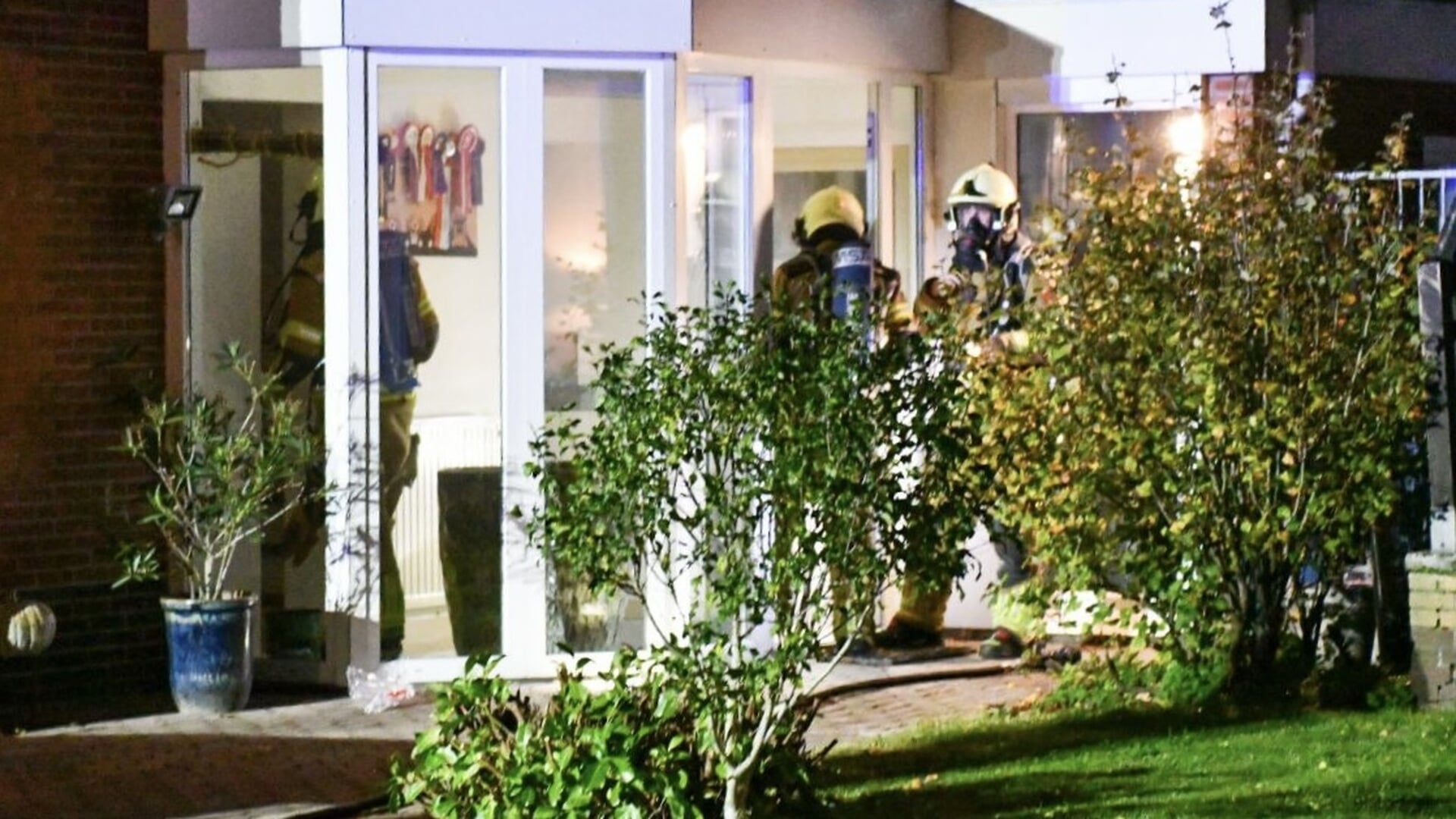 Woningbrand aan ‘T Sumpel in Den Ham.