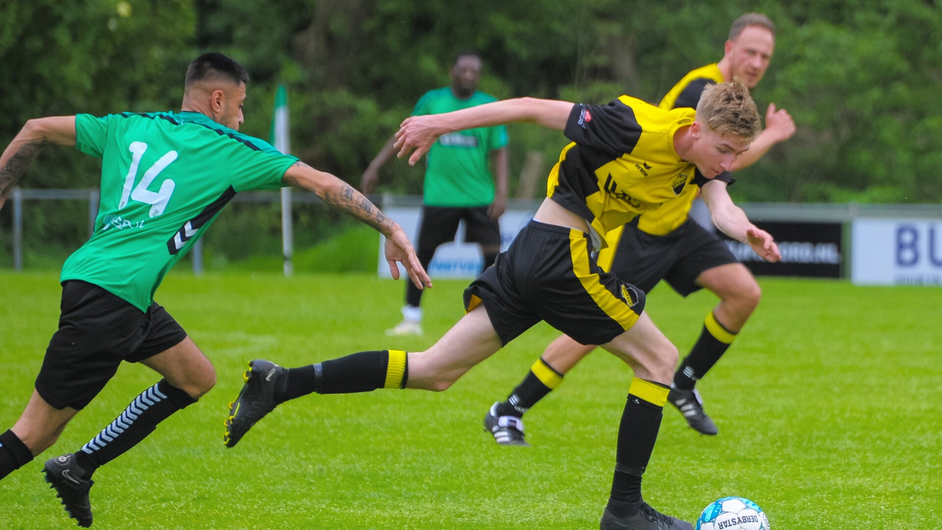Stedum knokt zich terug van achterstand en speelt gelijk: 3-3
