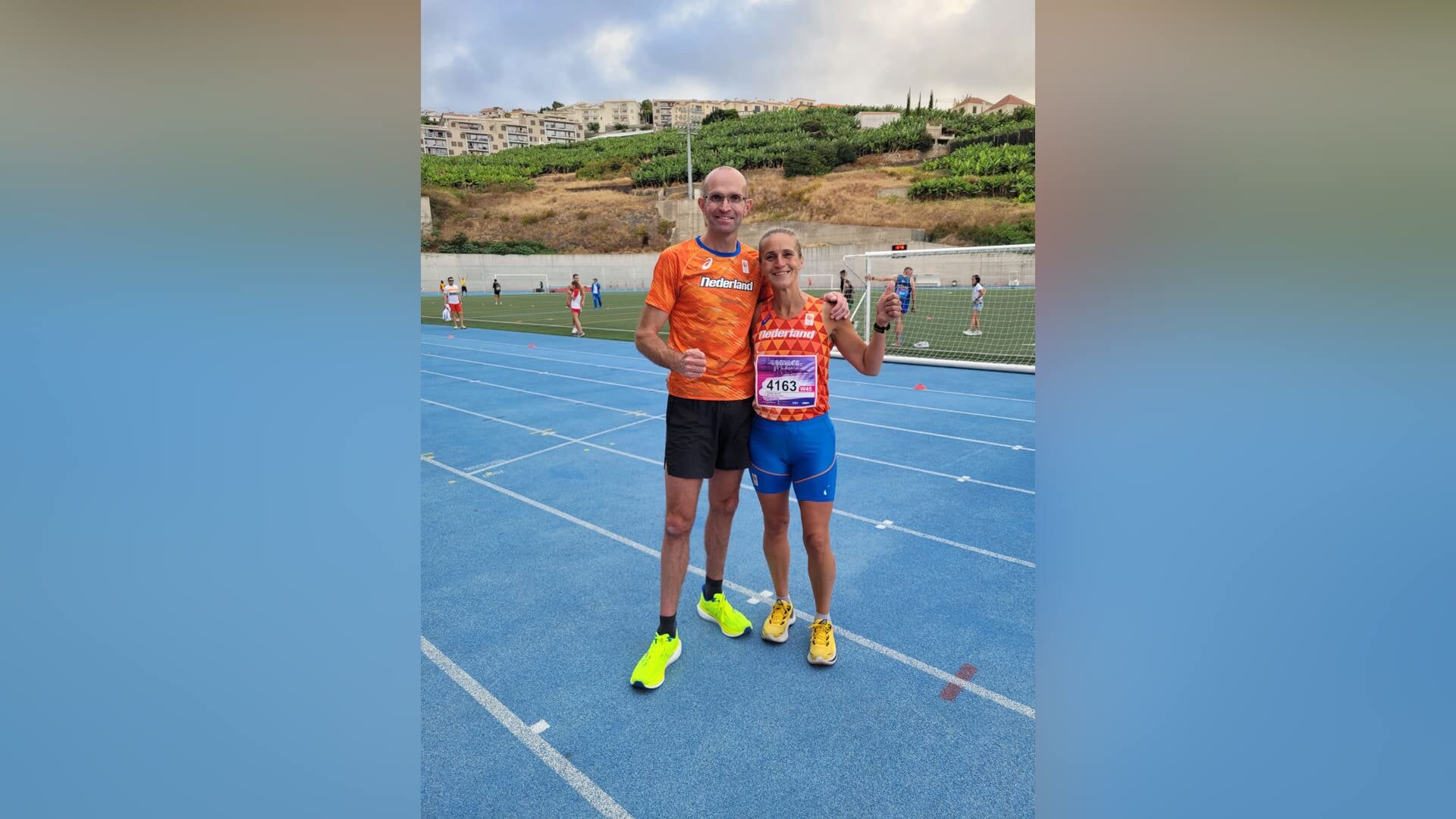 Yvonne Meijer en Dennis Brandenburg lopen prima EK