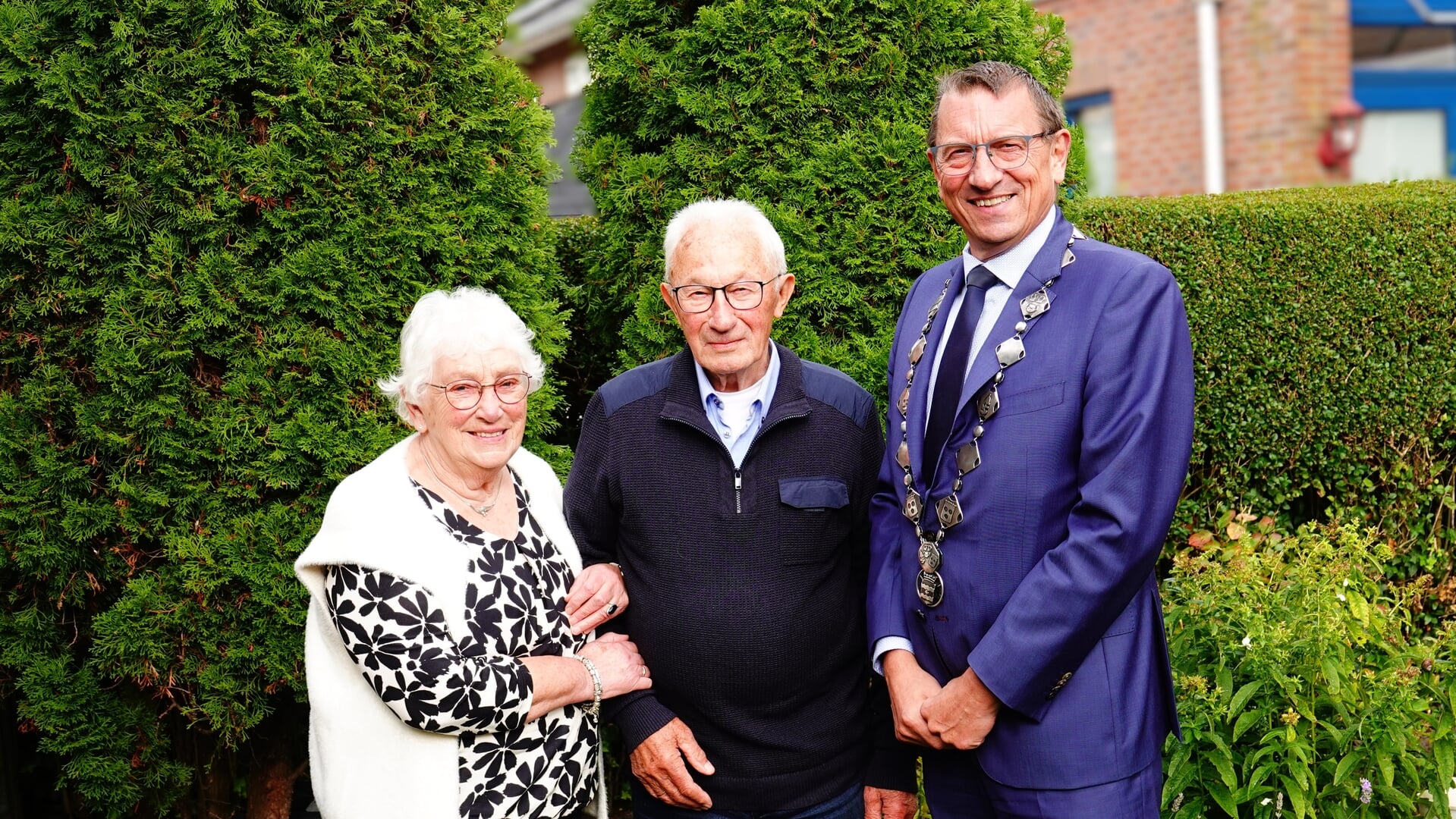 Gerrit Willem en Bertha Lennips zijn 65 jaar getrouwd
