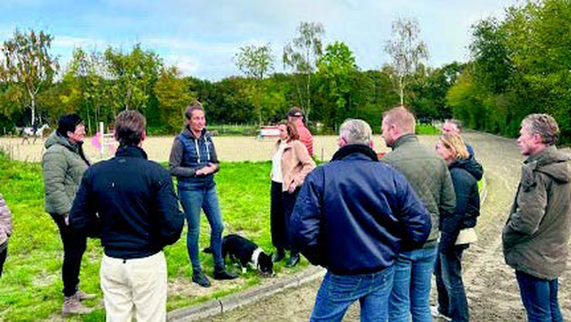 College bezoekt De Belt - Schuinesloot