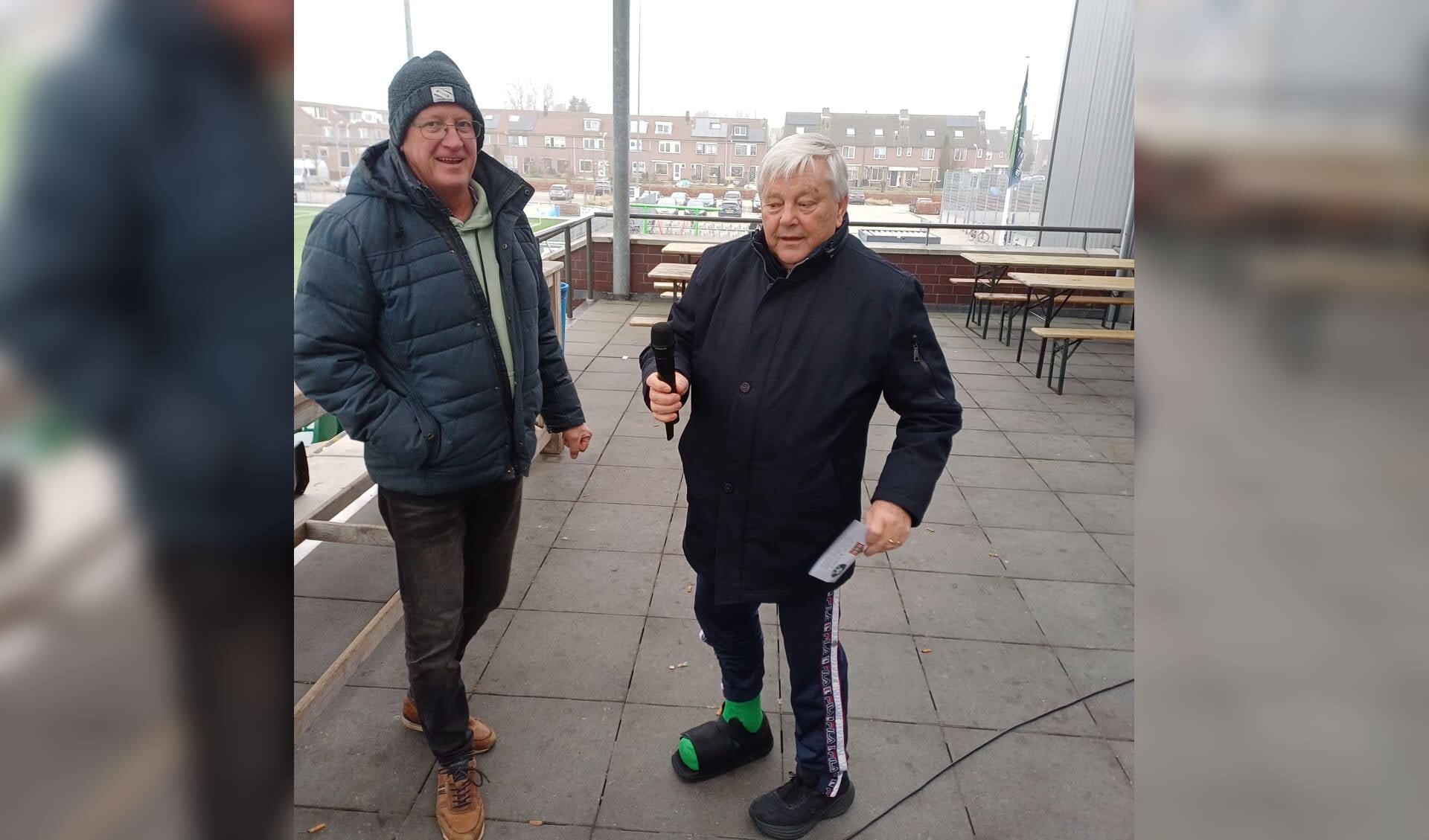 WSV’er Peter Bank roept om in groen gips