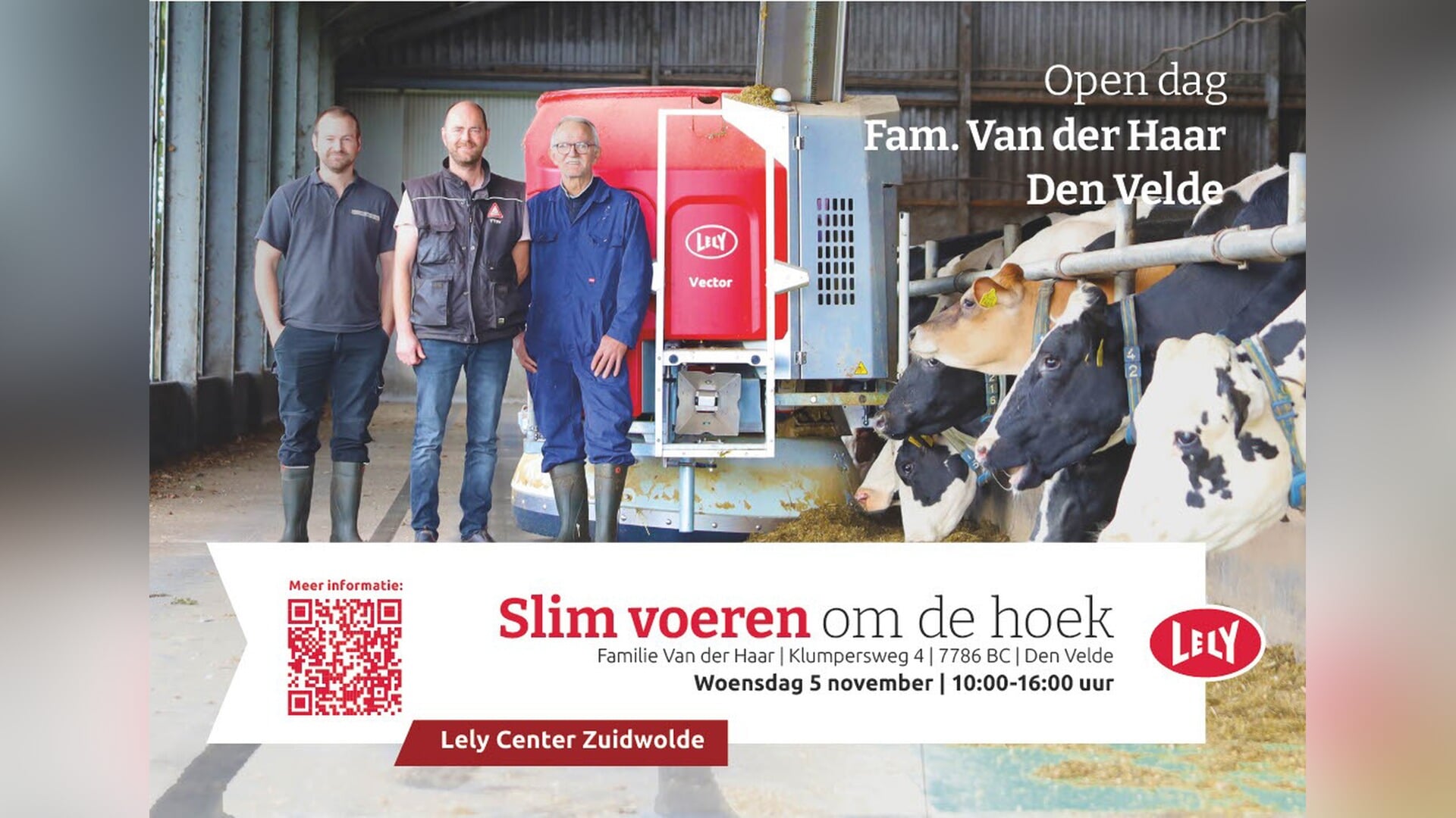 Open Dag bij Melkveebedrijf van der Haar in Den Velde