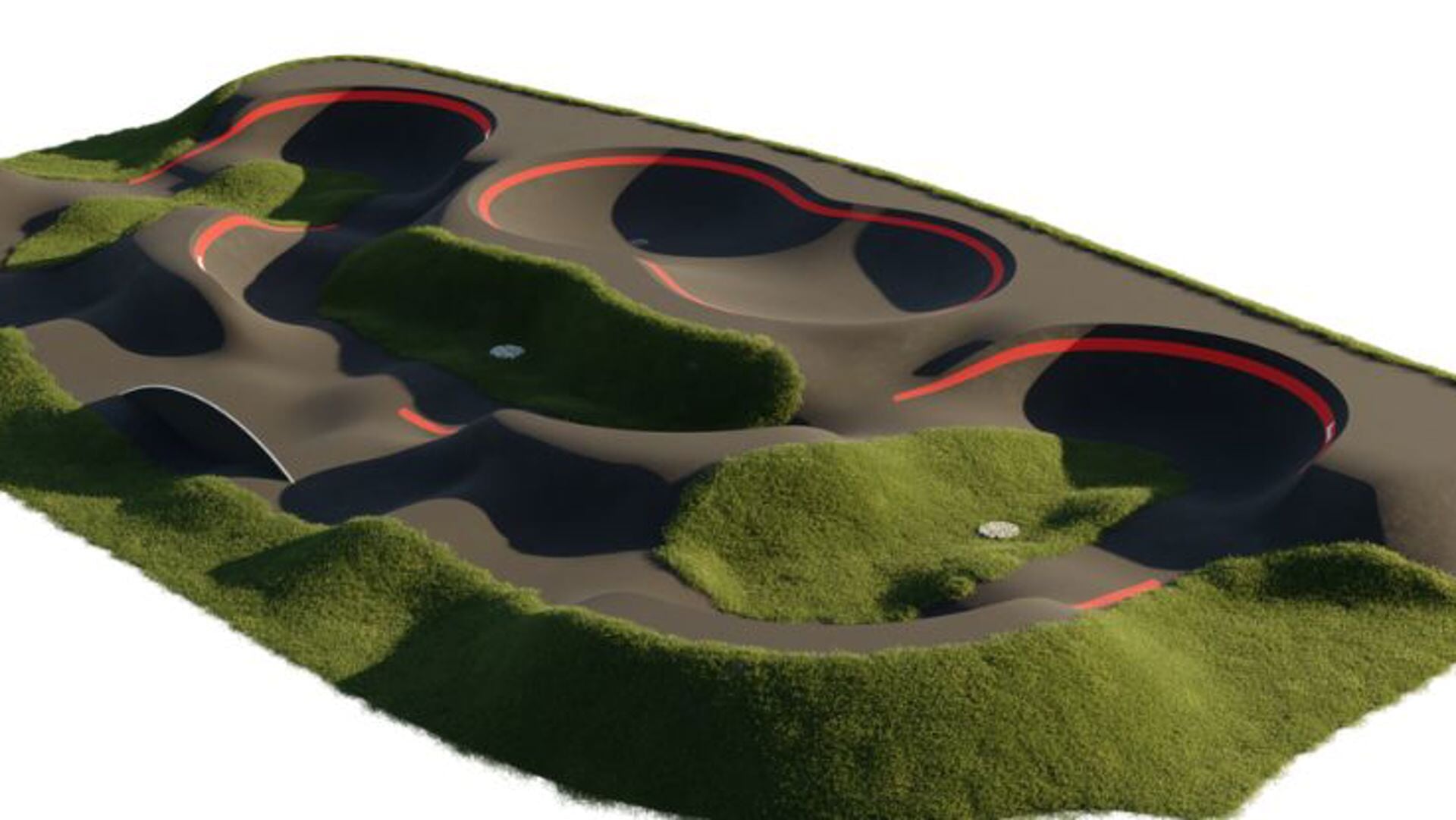 Start aanleg openbare pumptrack bij metrostation Strandvliet | Al het ...
