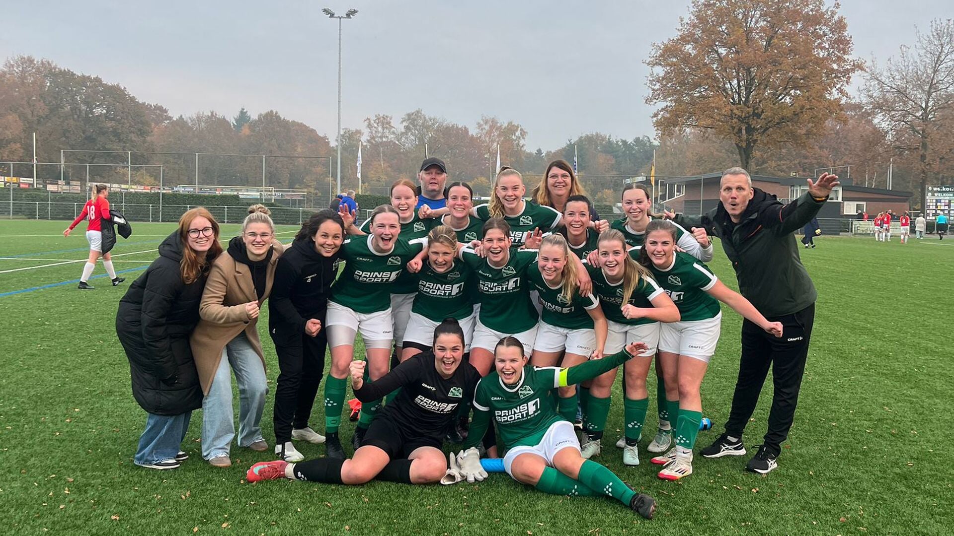 Eindelijk raak: Dames 1 Bergentheim pakt de eerste drie punten