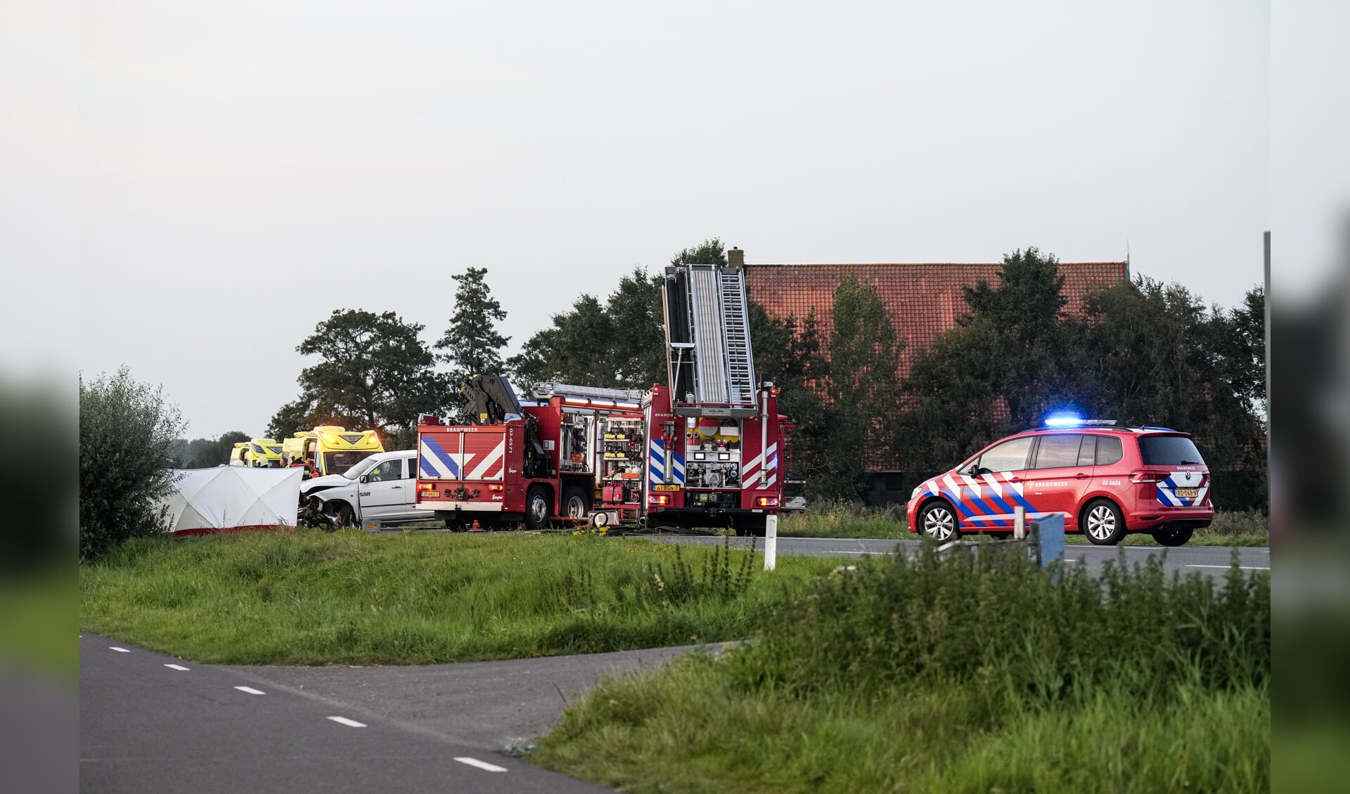 Zwaar gewonde bij ongeval Koufurderrige