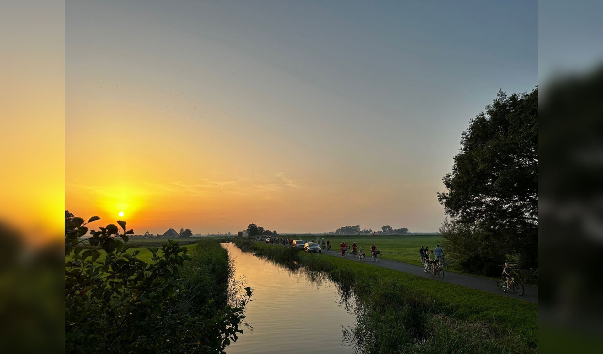 Idzega geniet na van de FjoerToer