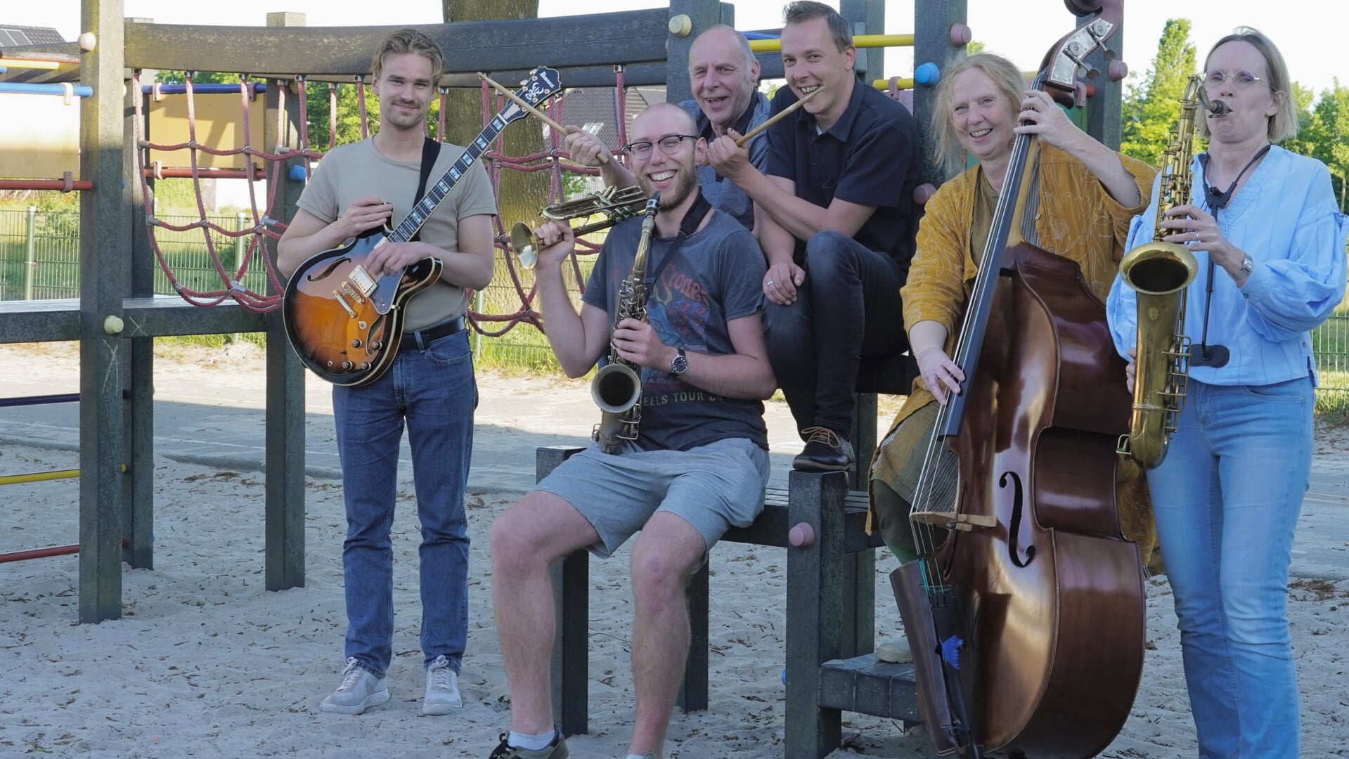 Tuinconcert van Moondance in Den Andel