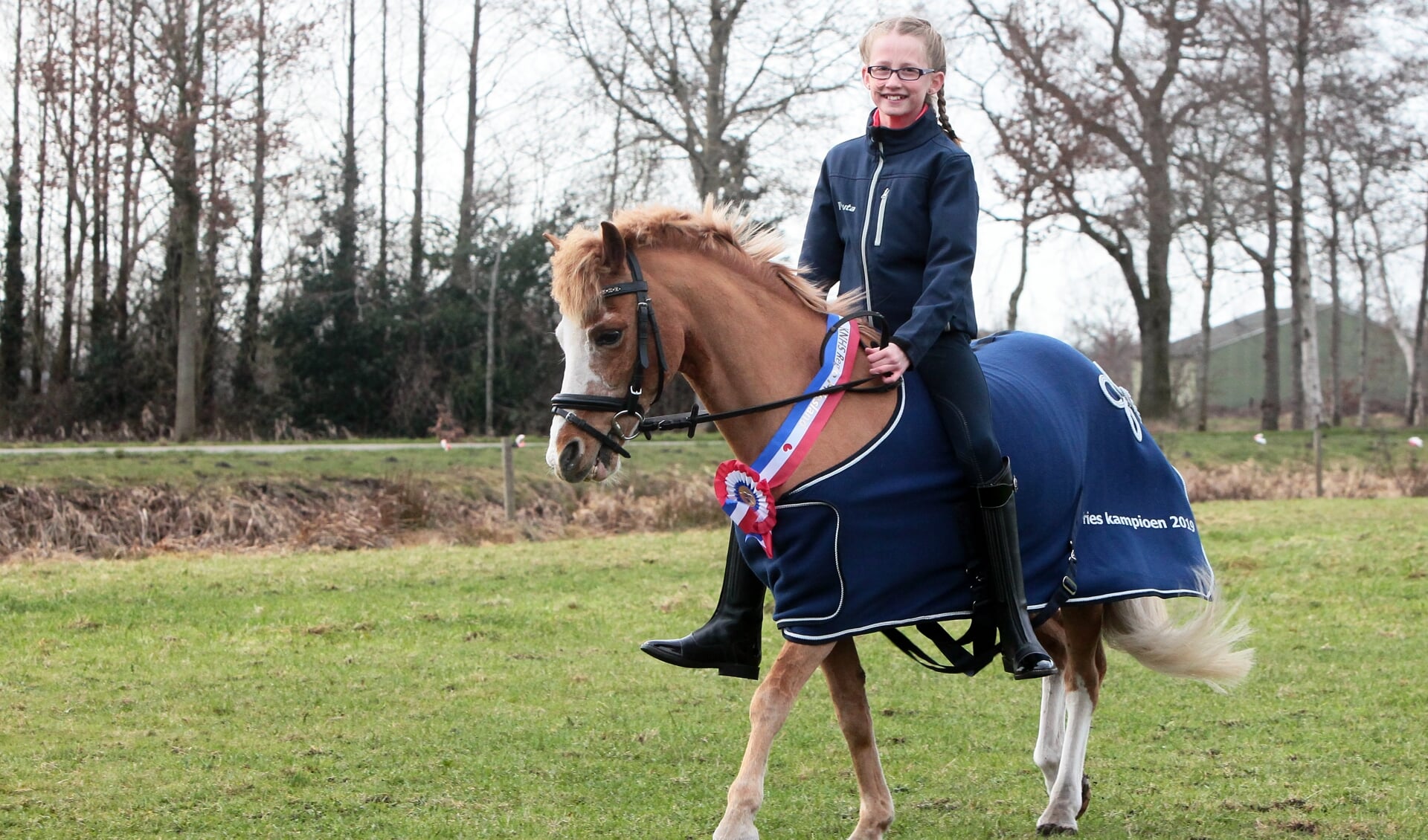 Alma gaat komend weekend met Bikkel naar het NK