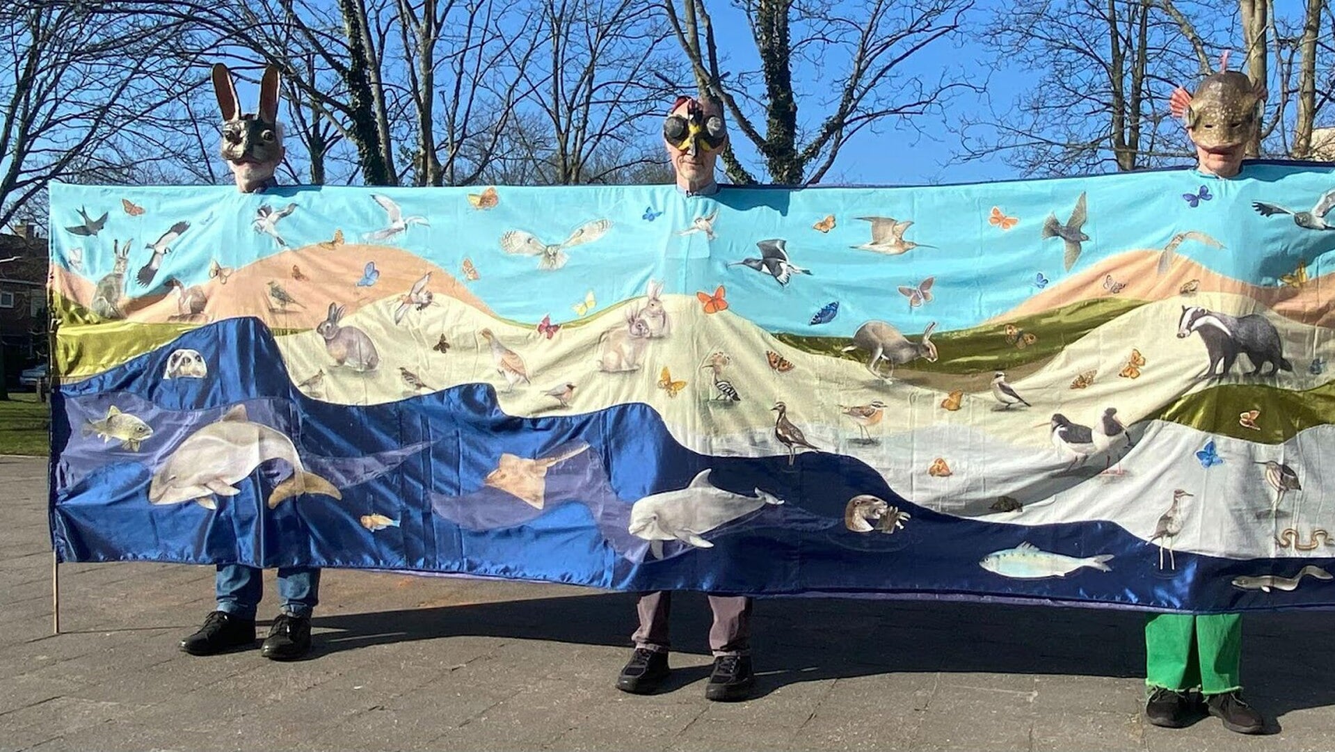 Presentatie kunstwerk ‘Parade van Verlies’