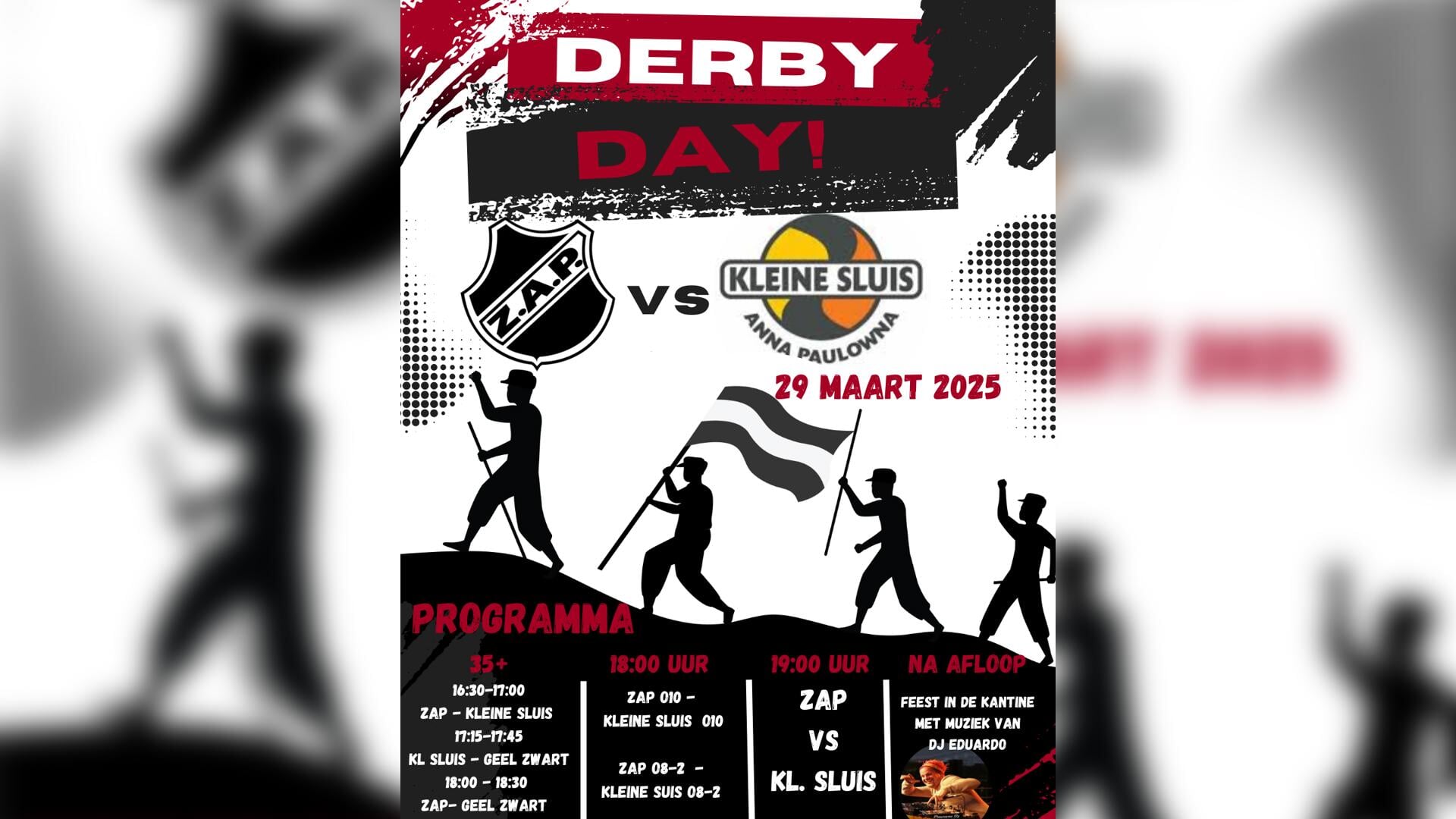 Derby Day: ZAP - Kleine Sluis