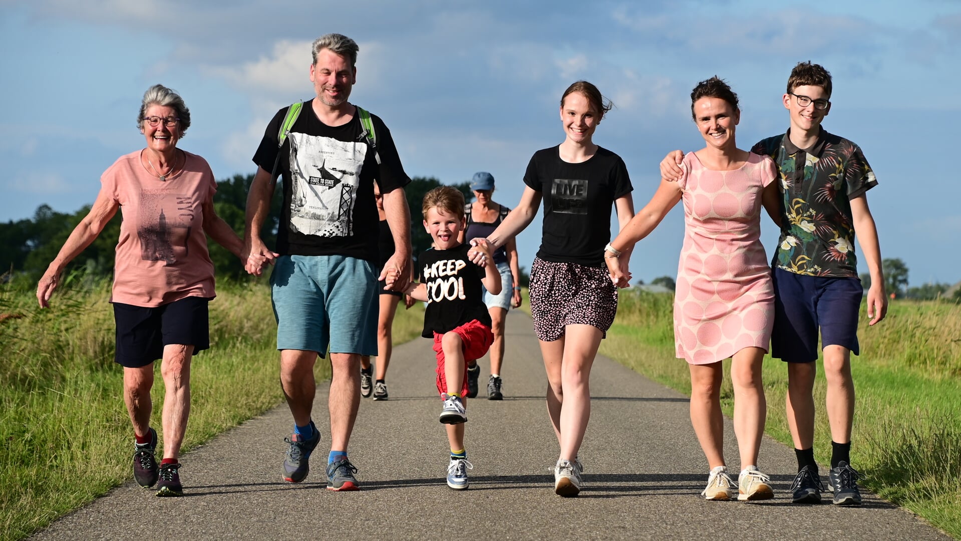 Avondvierdaagse Baflo trekt ruim tweehonderd deelnemers
