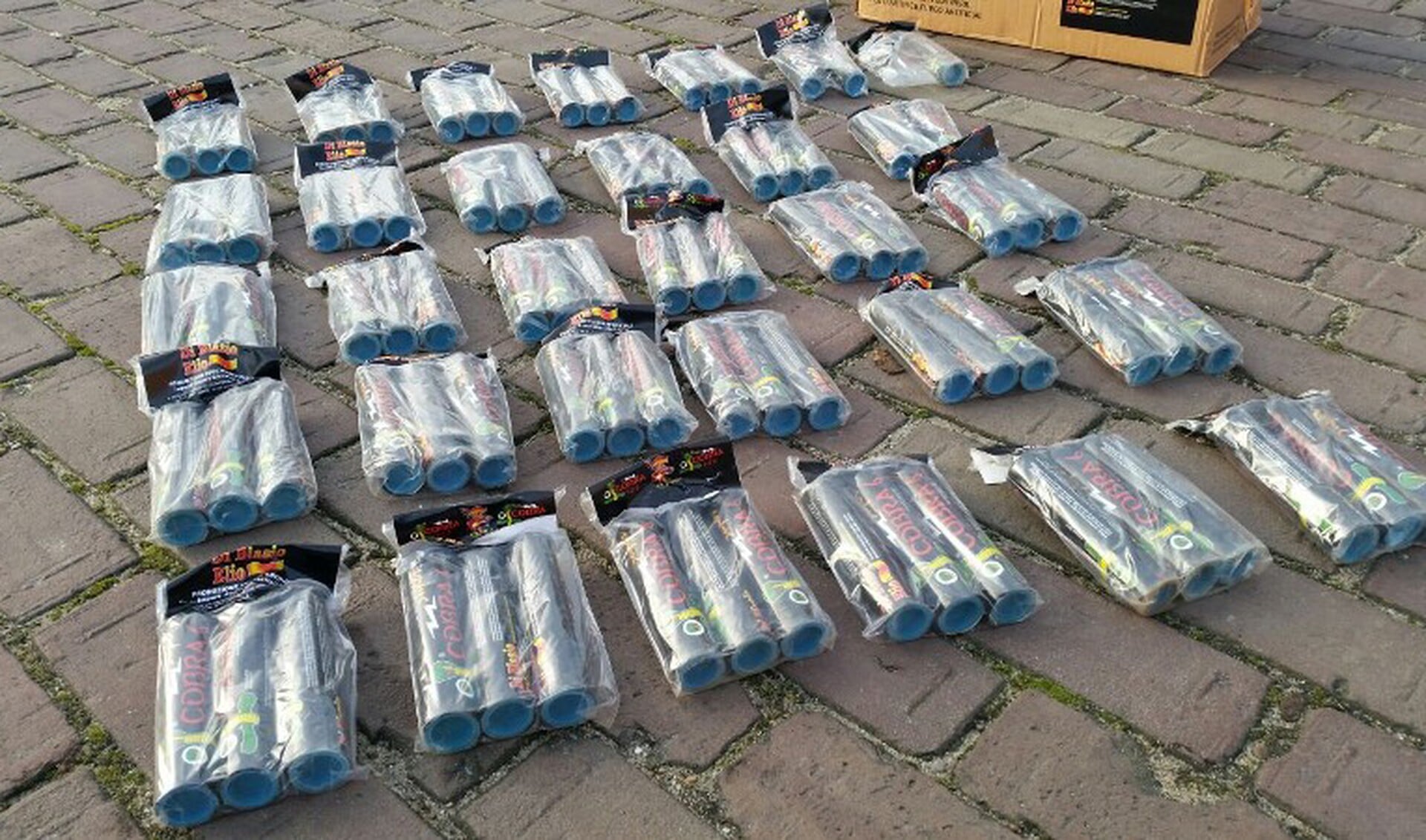 Illegaal vuurwerk in beslag genomen in woning Kerkwerve