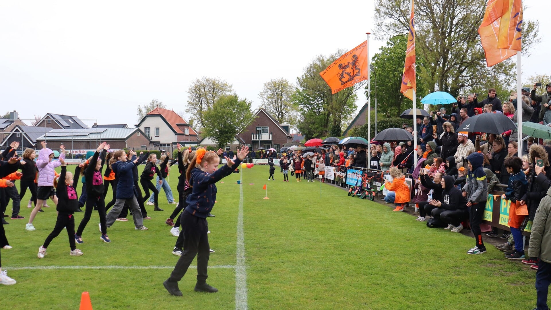 Koningsdag in Spanbroek/Opmeer
