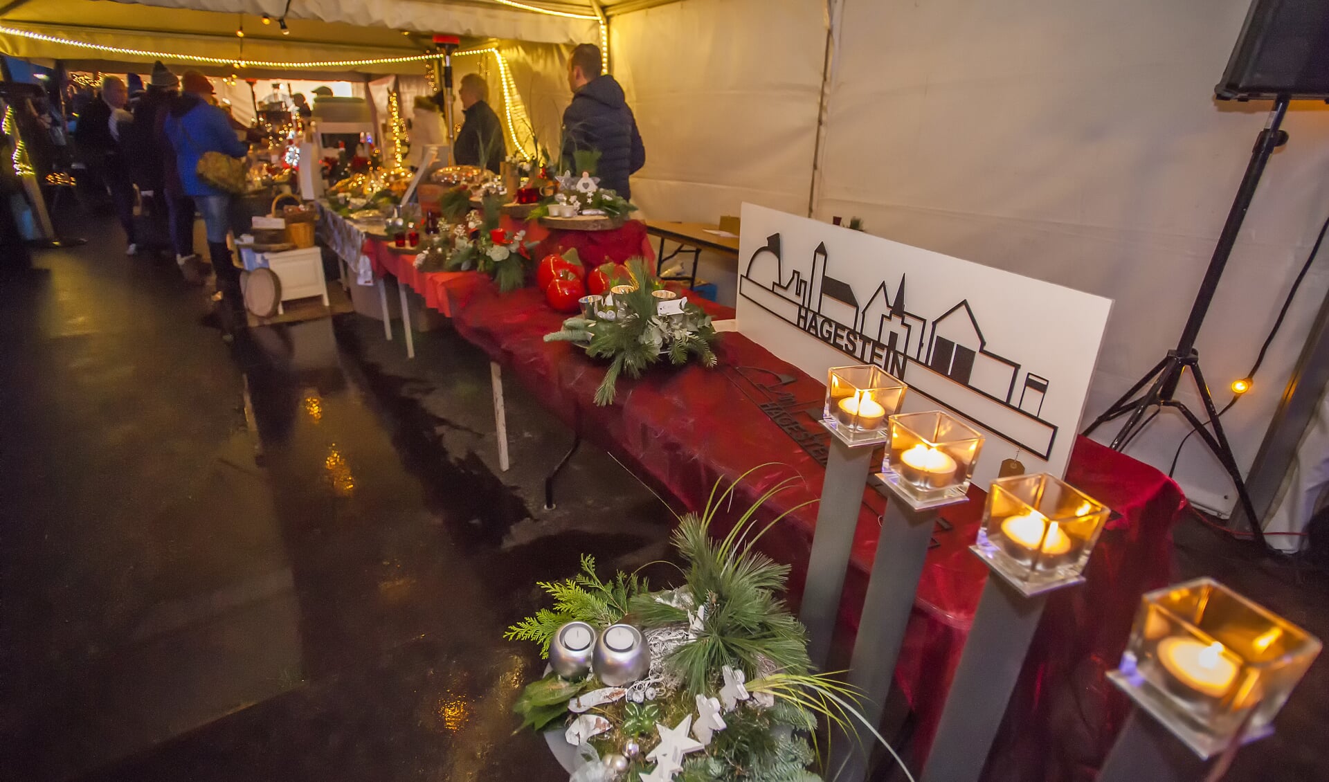 Gezellige kerstmarkt in Hagestein
