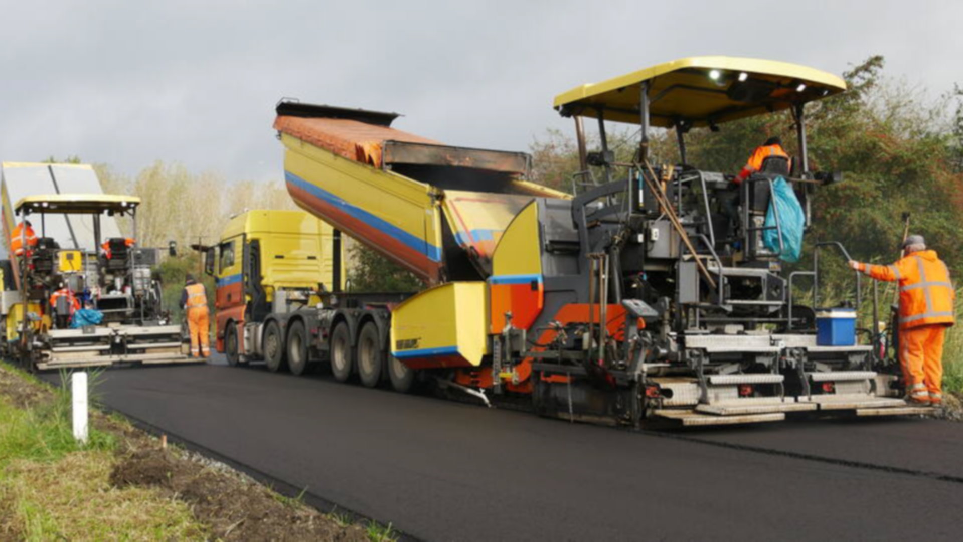 Postweg deels afgesloten voor asfalteringswerkzaamheden