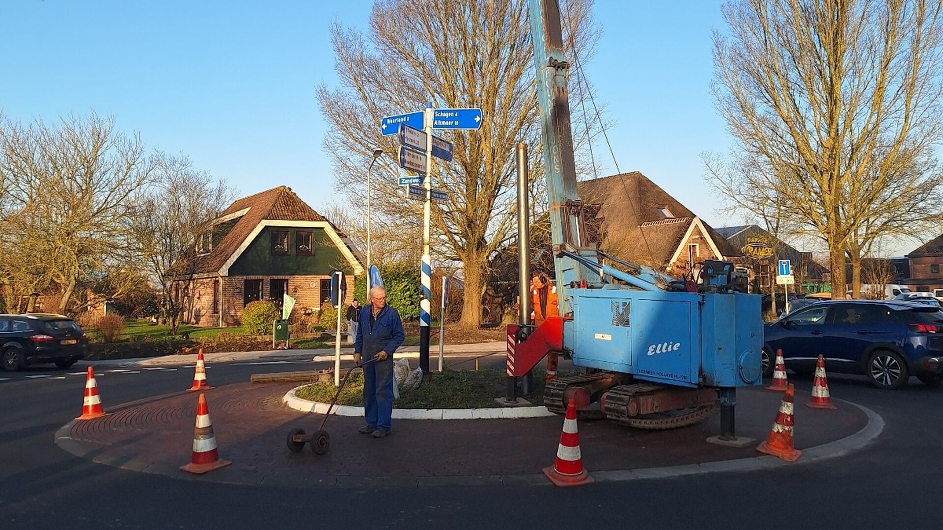 Na 50 jaar keert dit bijzondere object terug op rotonde Zijdewind