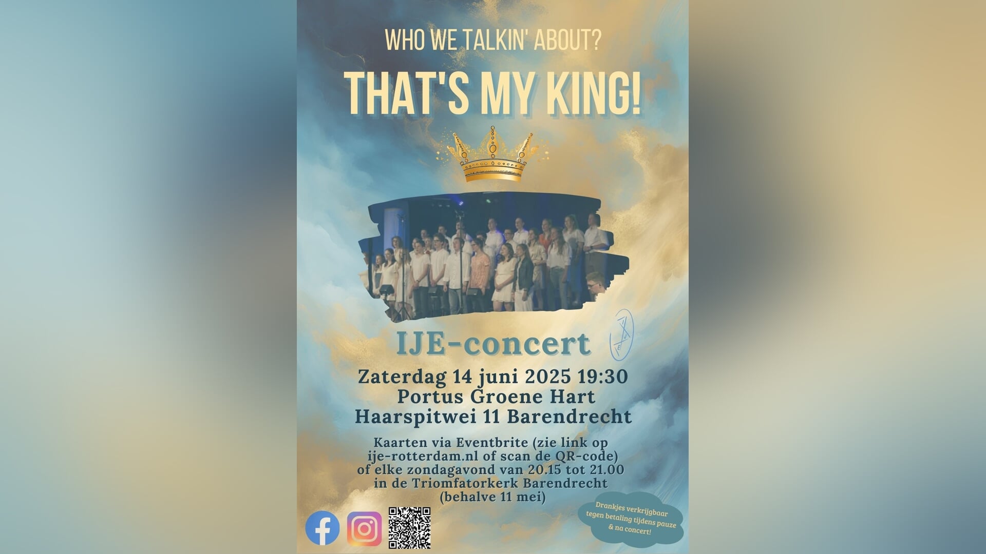 IJE koor geeft concert