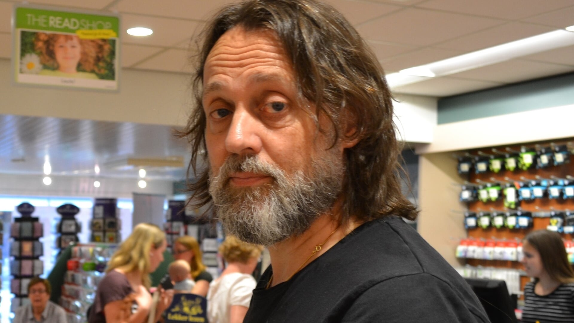 Hugo Borst signeert bij The Read Shop Barendrecht