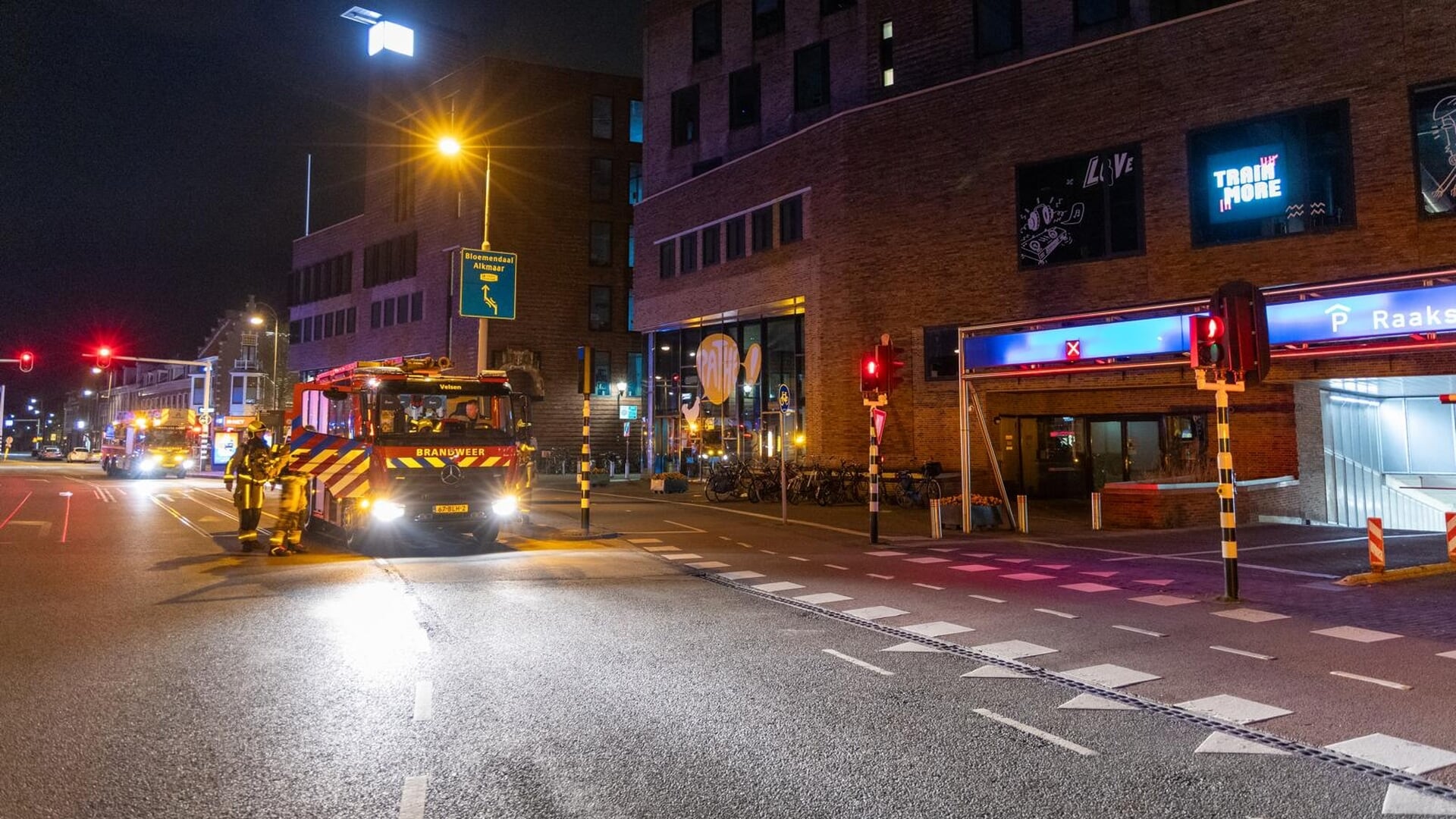 Parkeergarage Raaks na brand voorlopig nog dicht