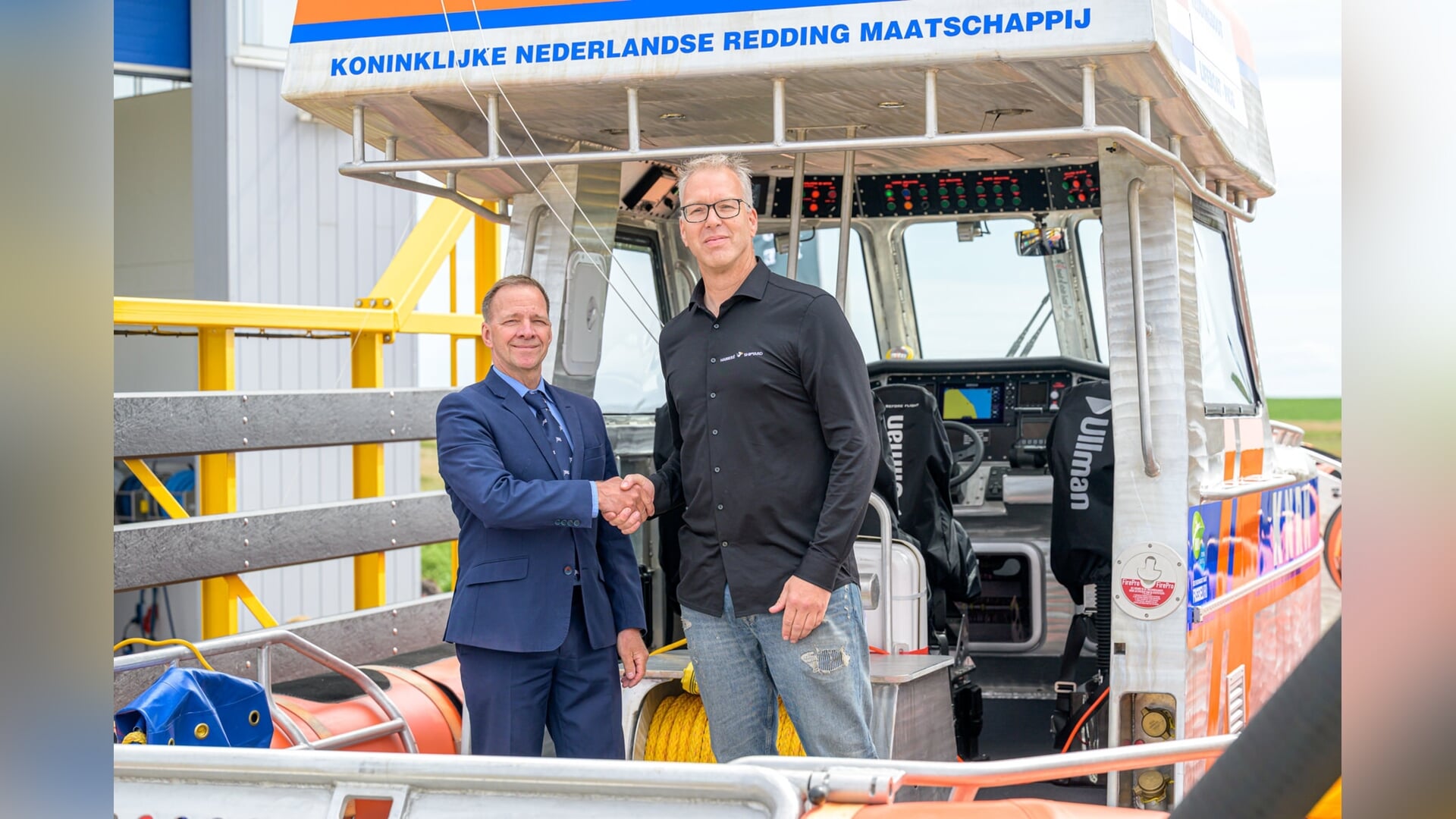 KNRM Texel De Cocksdorp doopt nieuwste reddingboot ‘Alies en Evert Floor’
