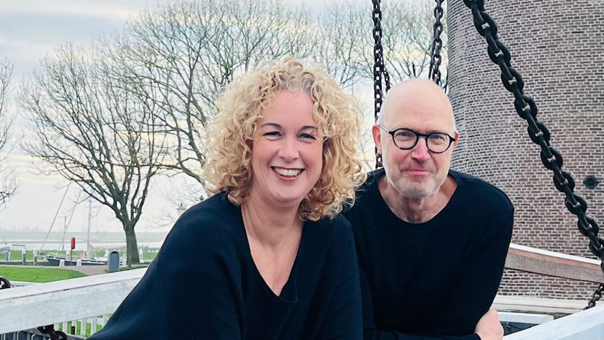 Johan en Suzan in Grote Kerk Schermerhorn