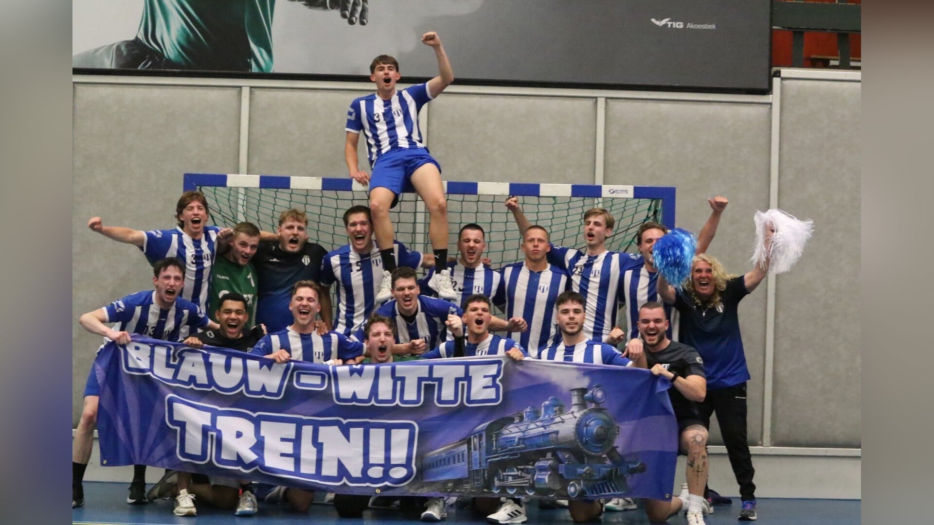 Handballers DWS naar de eredivisie