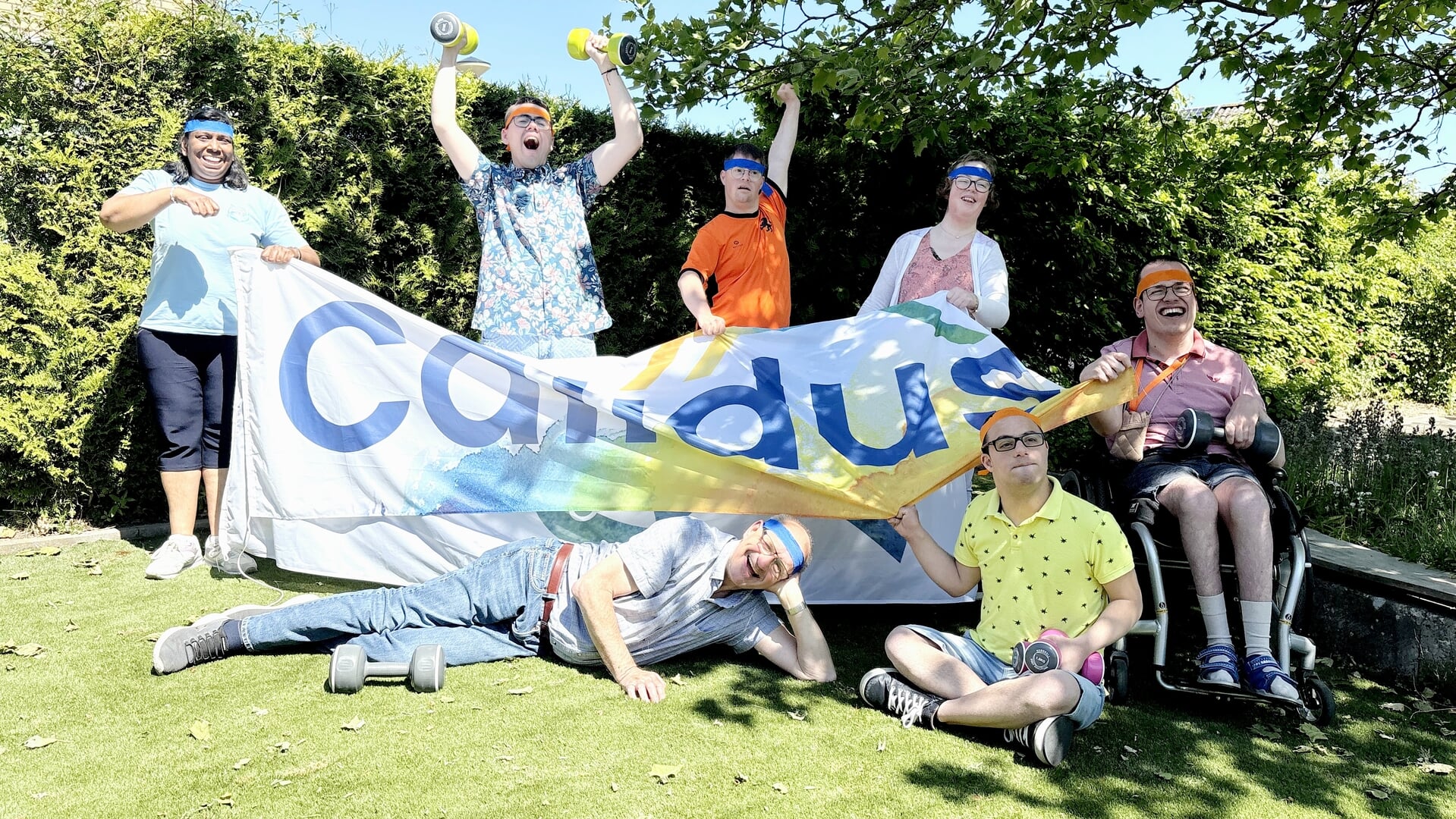 Sponsorloop bij dagbesteding De Kolk