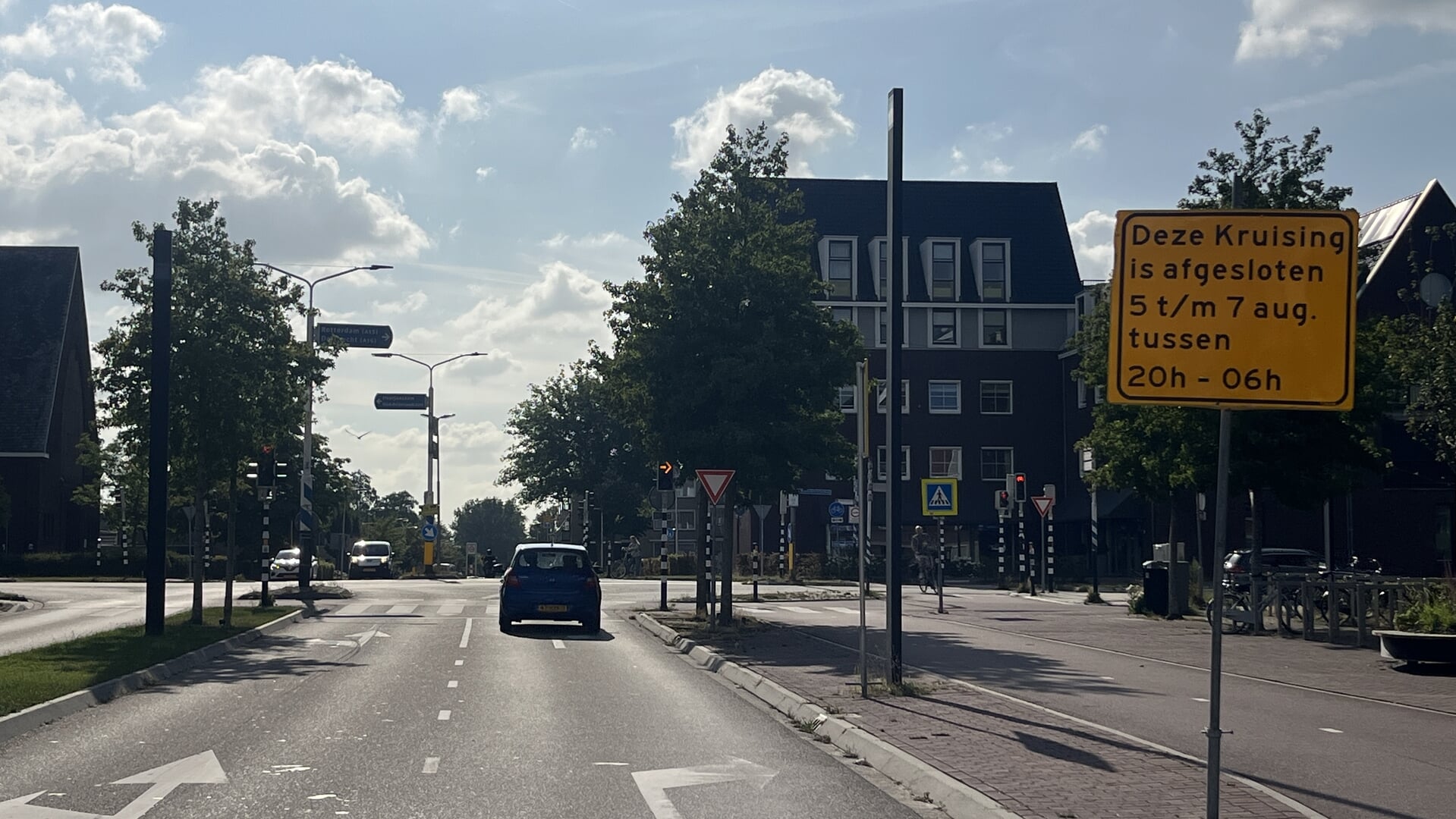 Afsluiting 1e Barendrechtseweg