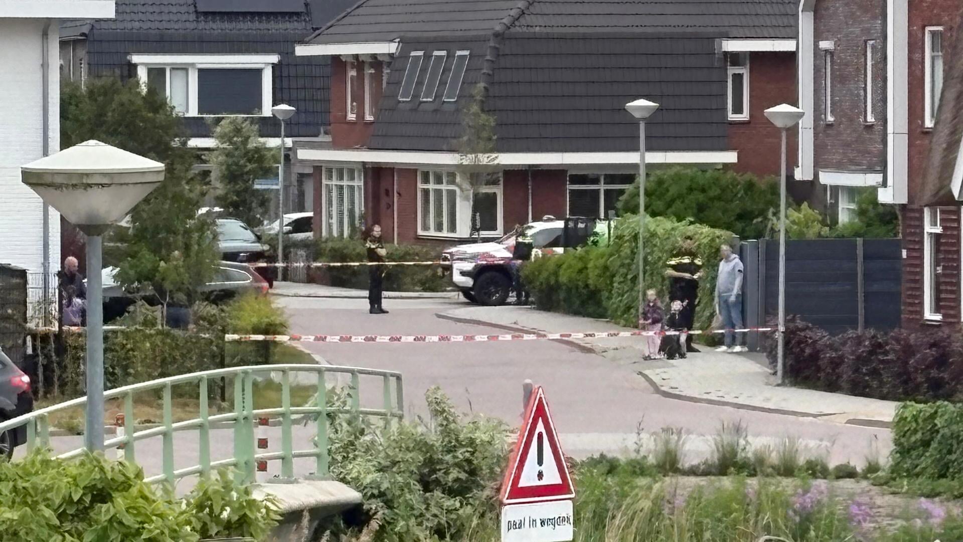 Verdachte situatie met jongemannen op de Reijersgroet in Alkmaar, mogelijk verband met explosie