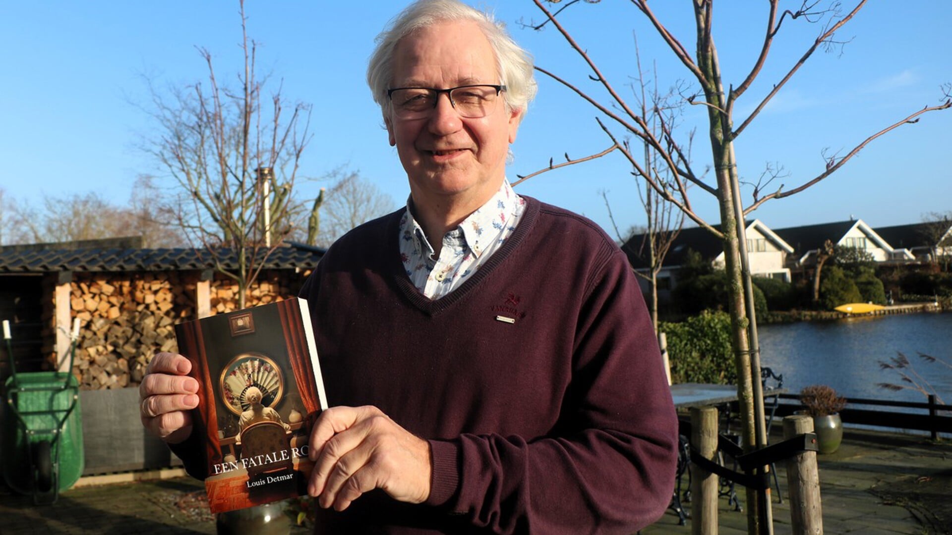 Oud-notaris Louis Detmar is nu romanschrijver “At ik ergens oan begjin ...