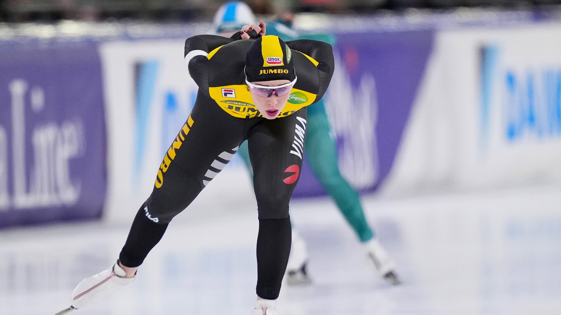 Antoinette Rijpma-de Jong tweede op de 3.000 meter - Groot de Fryske Marren
