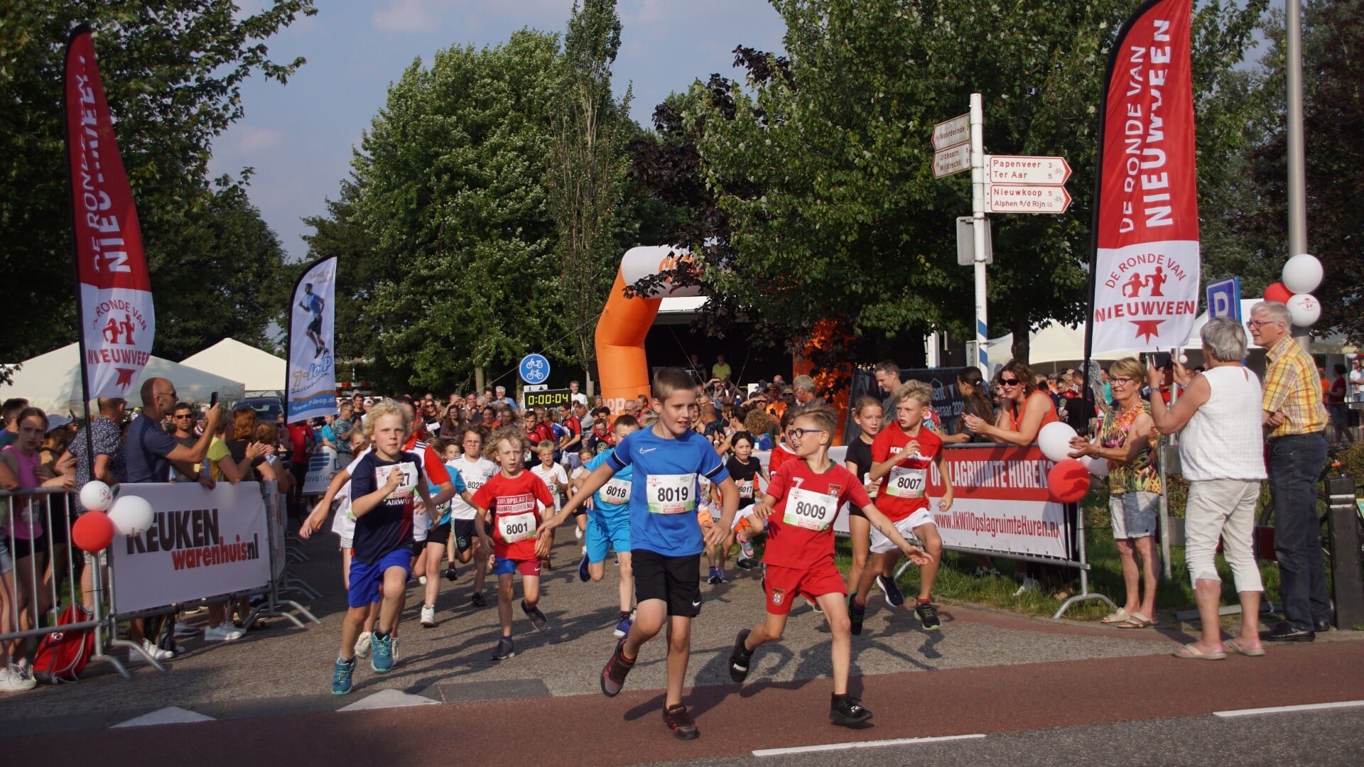 Rennen in de Ronde van Nieuwveen
